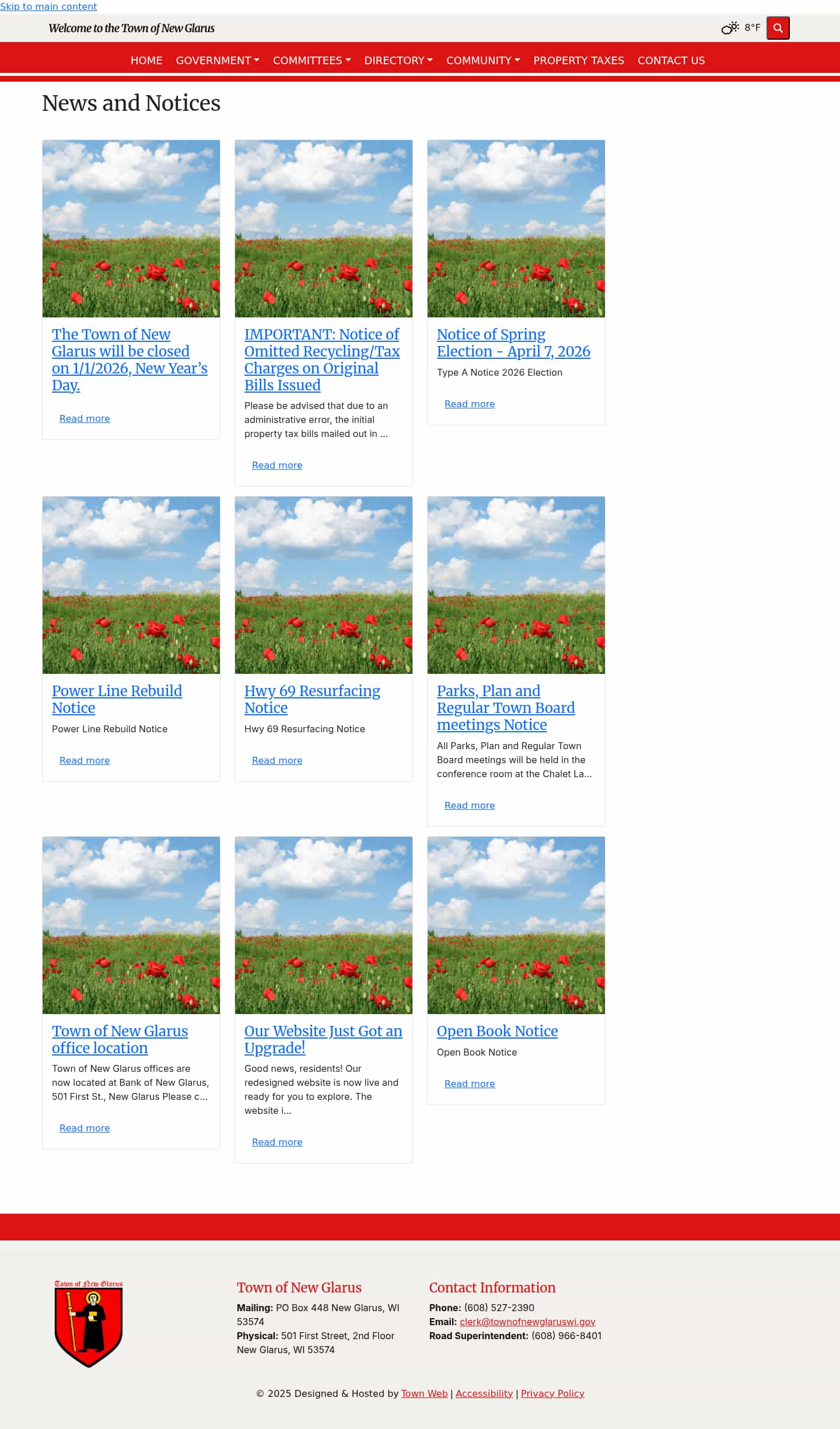 Latest website image capture