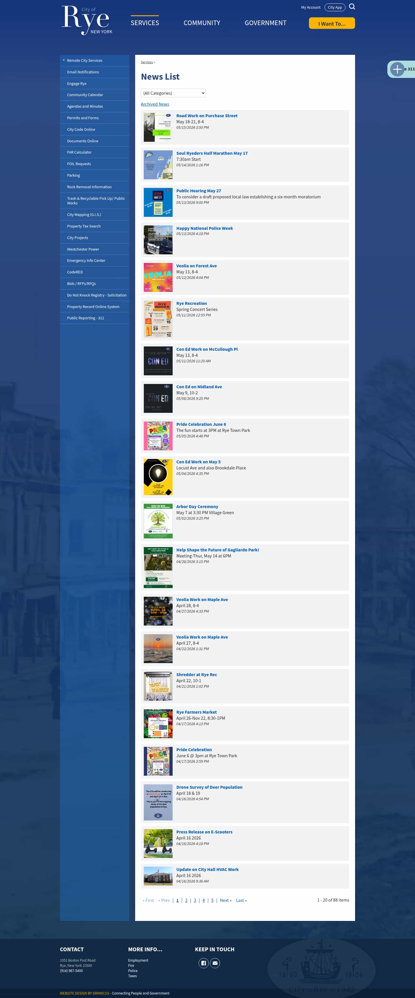 Latest website image capture