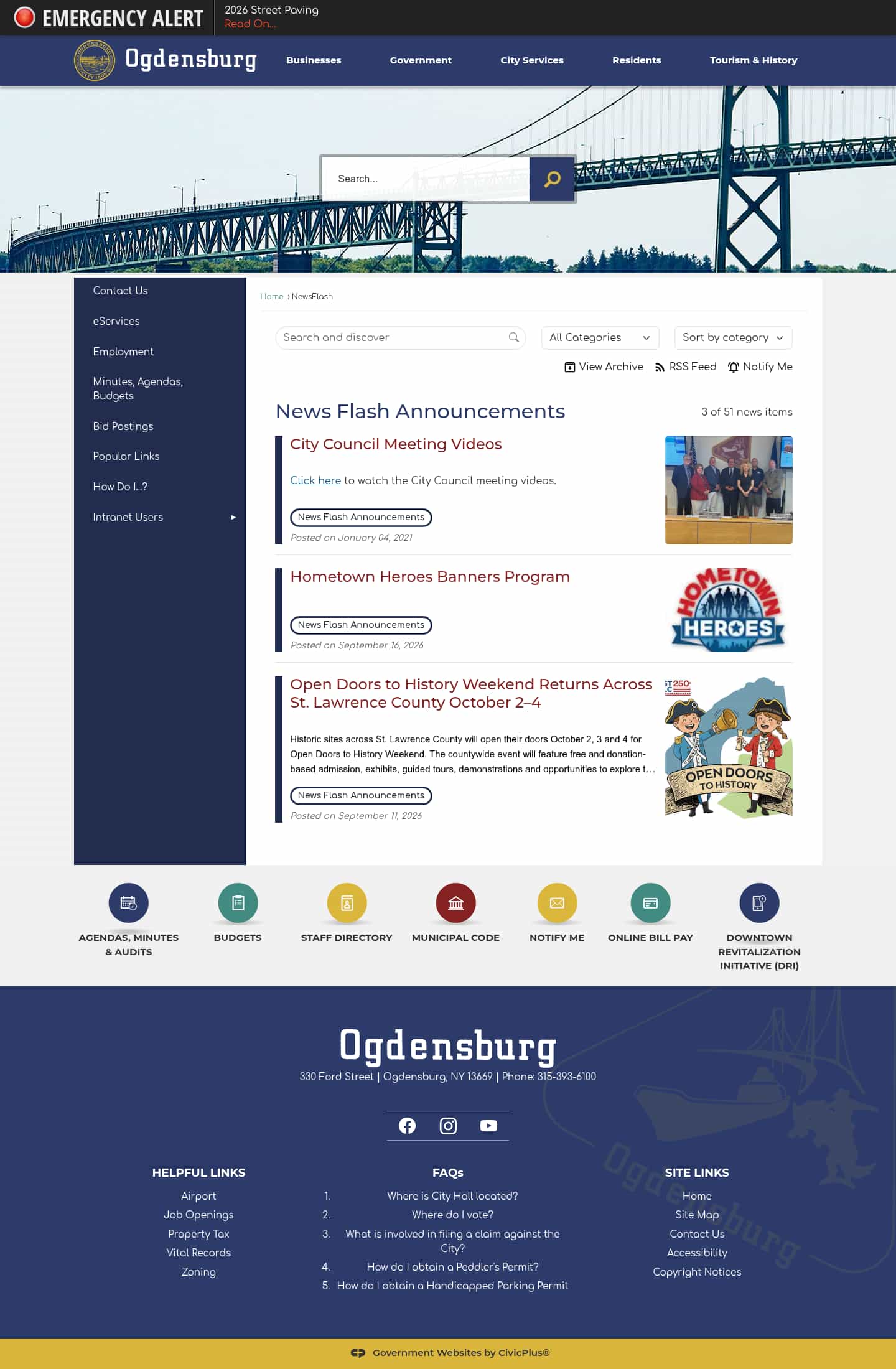 Latest website image capture