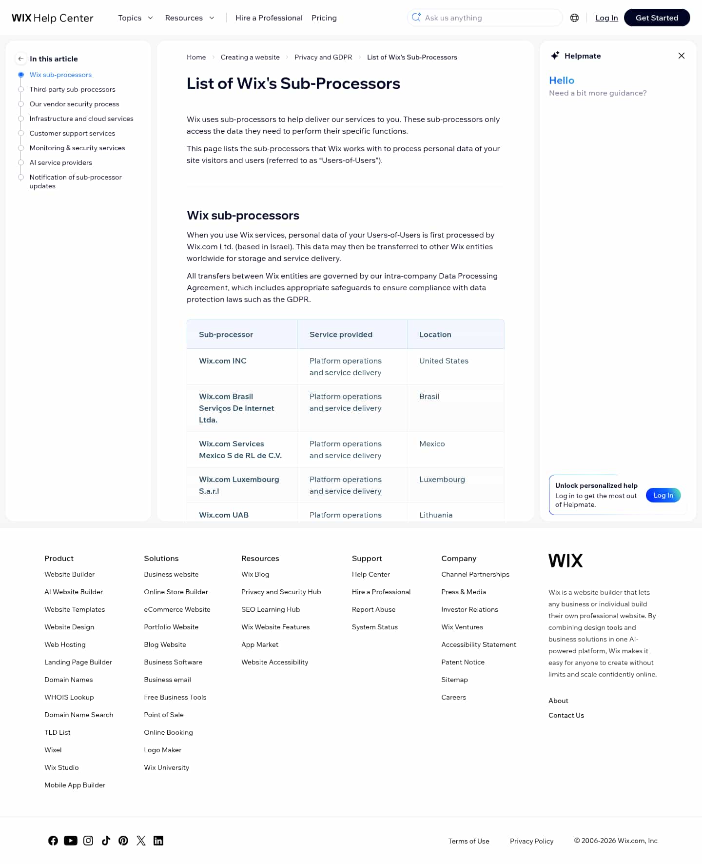 Latest website image capture