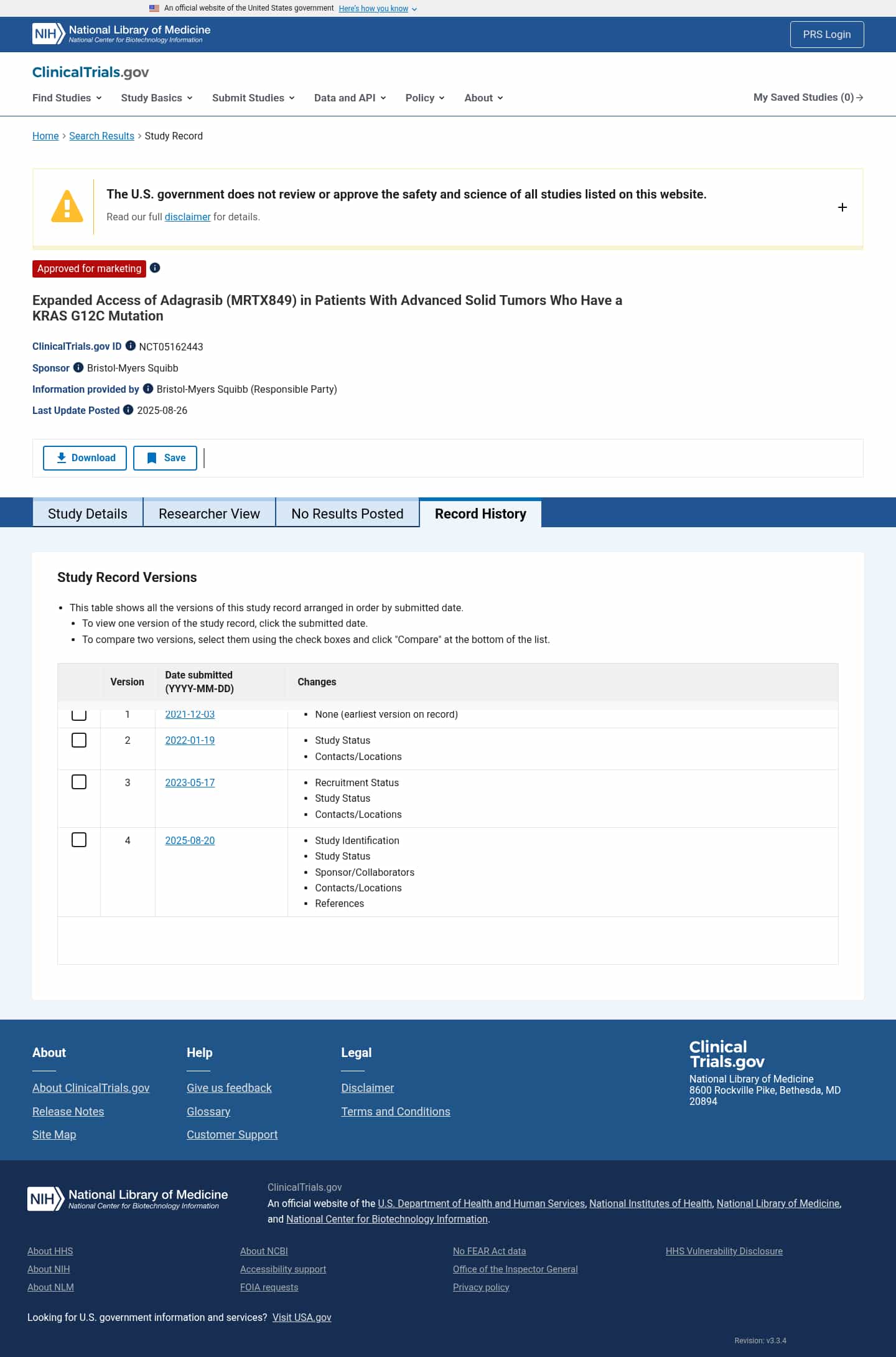 Latest website image capture