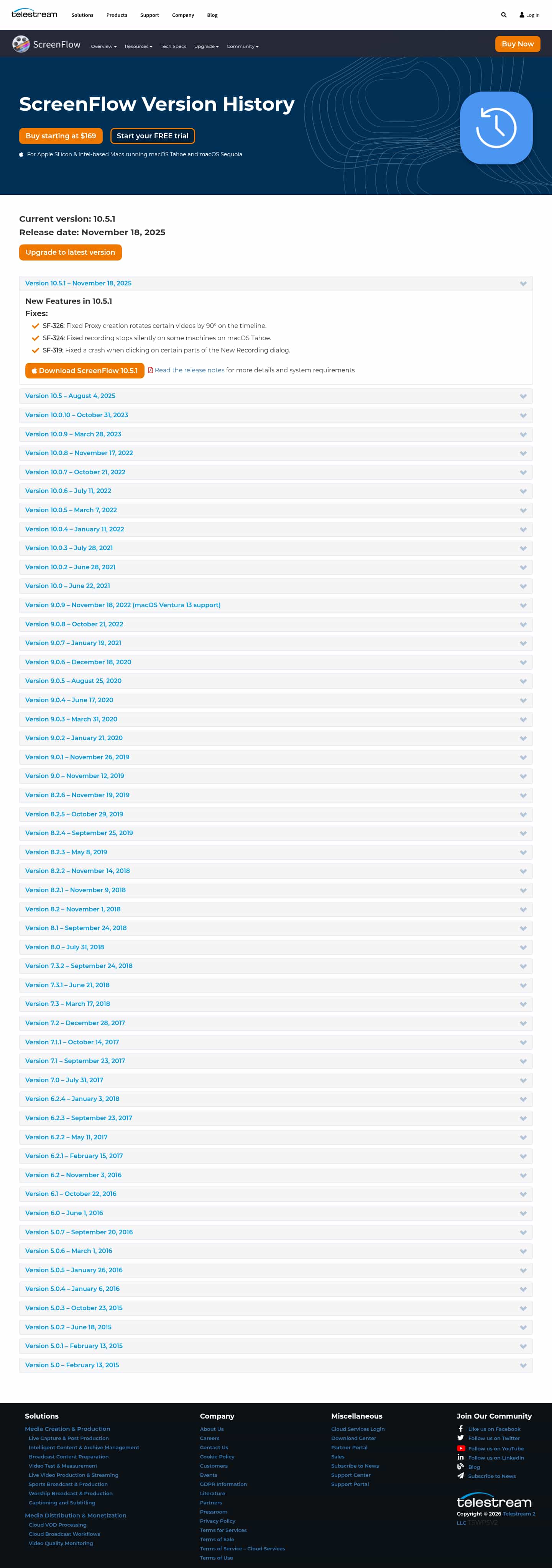 Latest website image capture