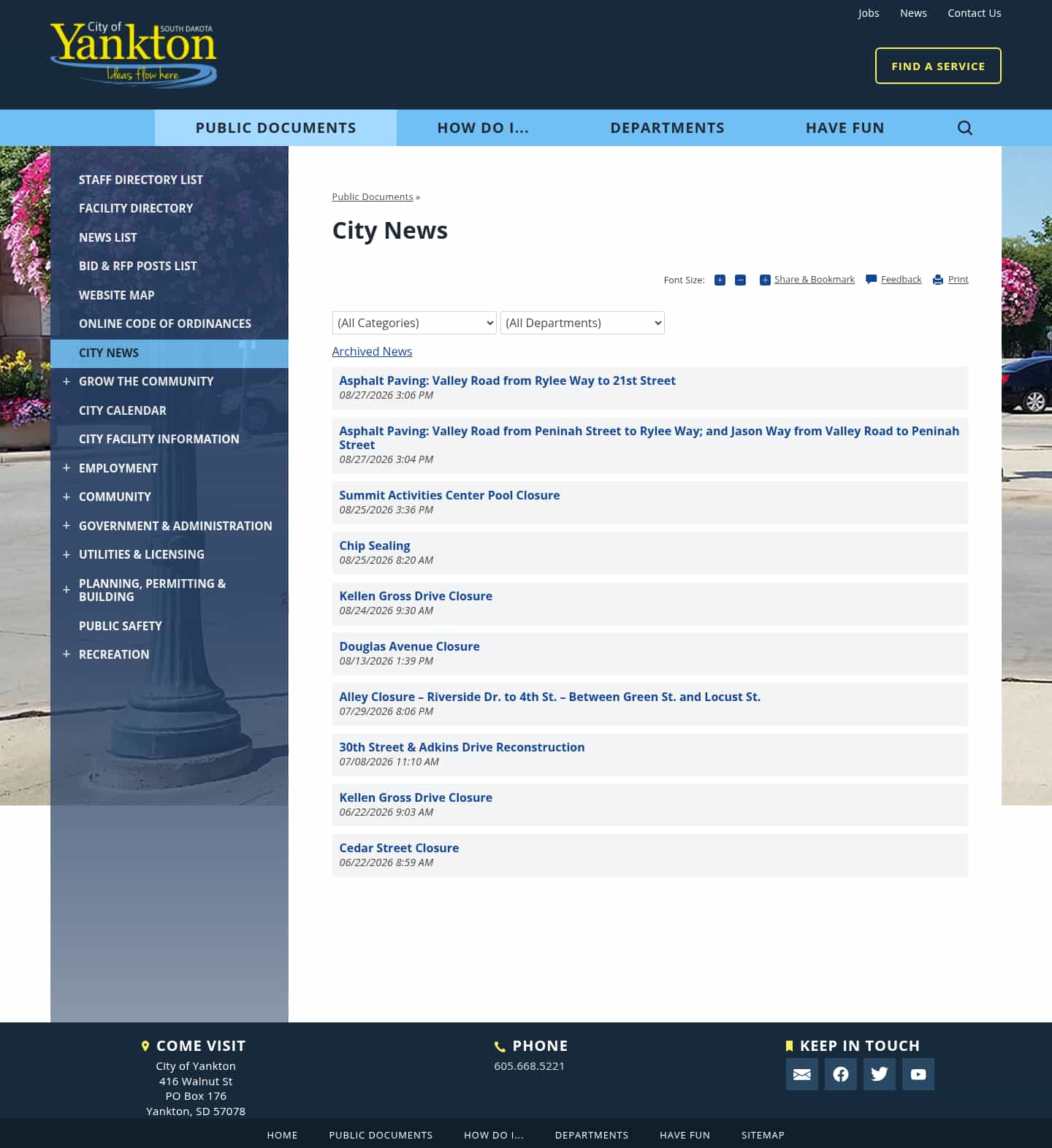 Latest website image capture