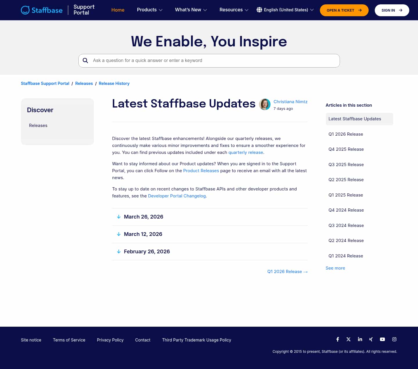 Latest website image capture
