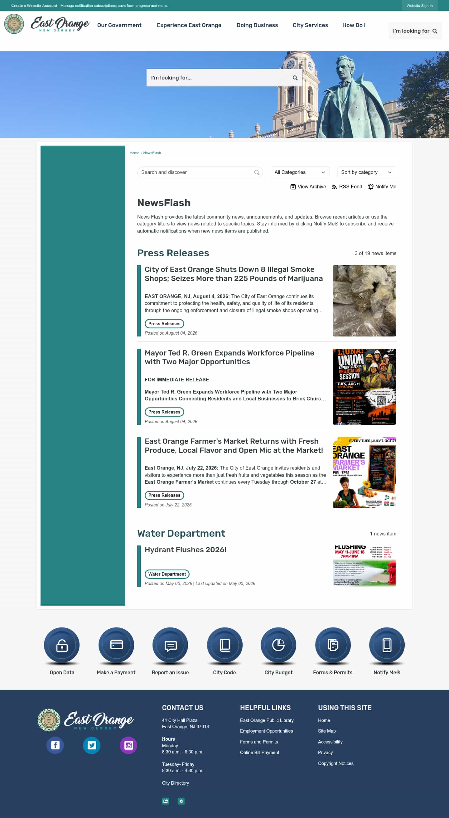 Latest website image capture