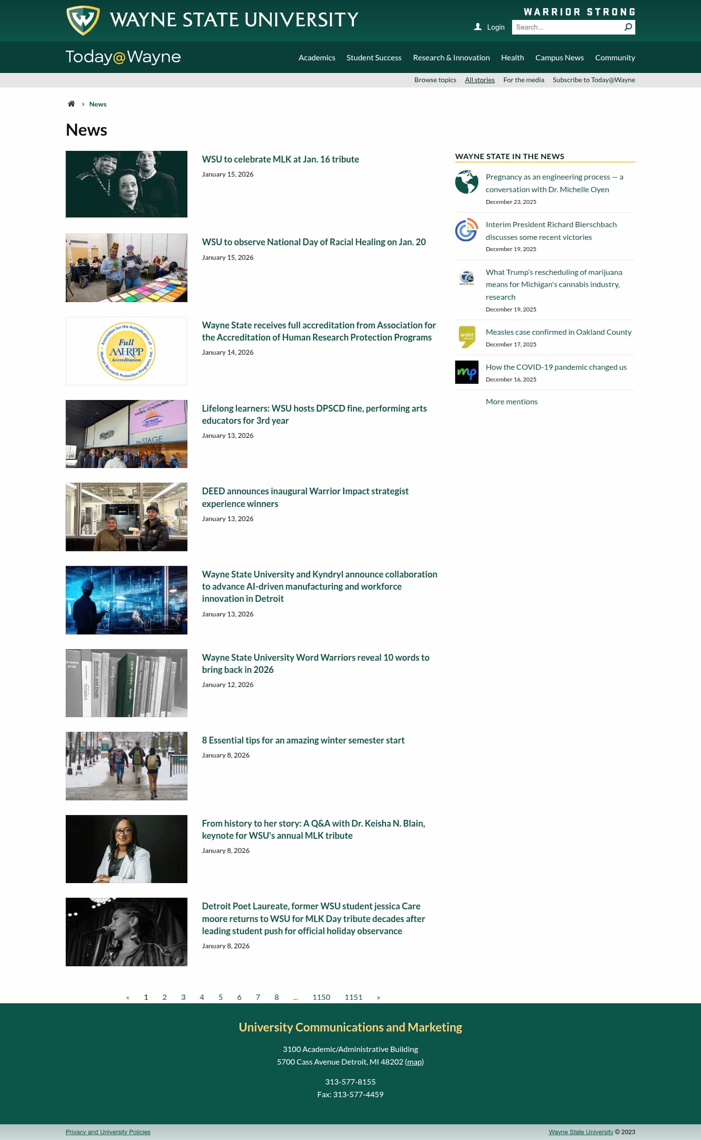 Latest website image capture