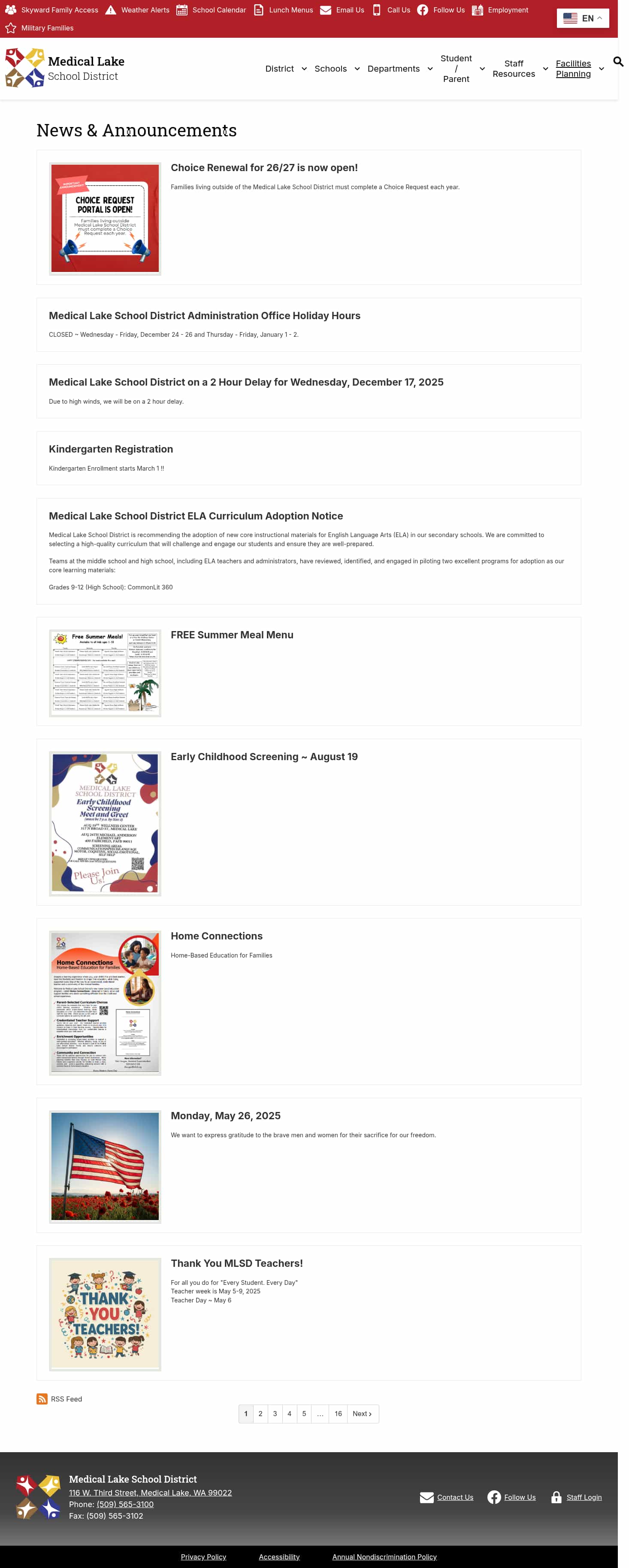 Latest website image capture