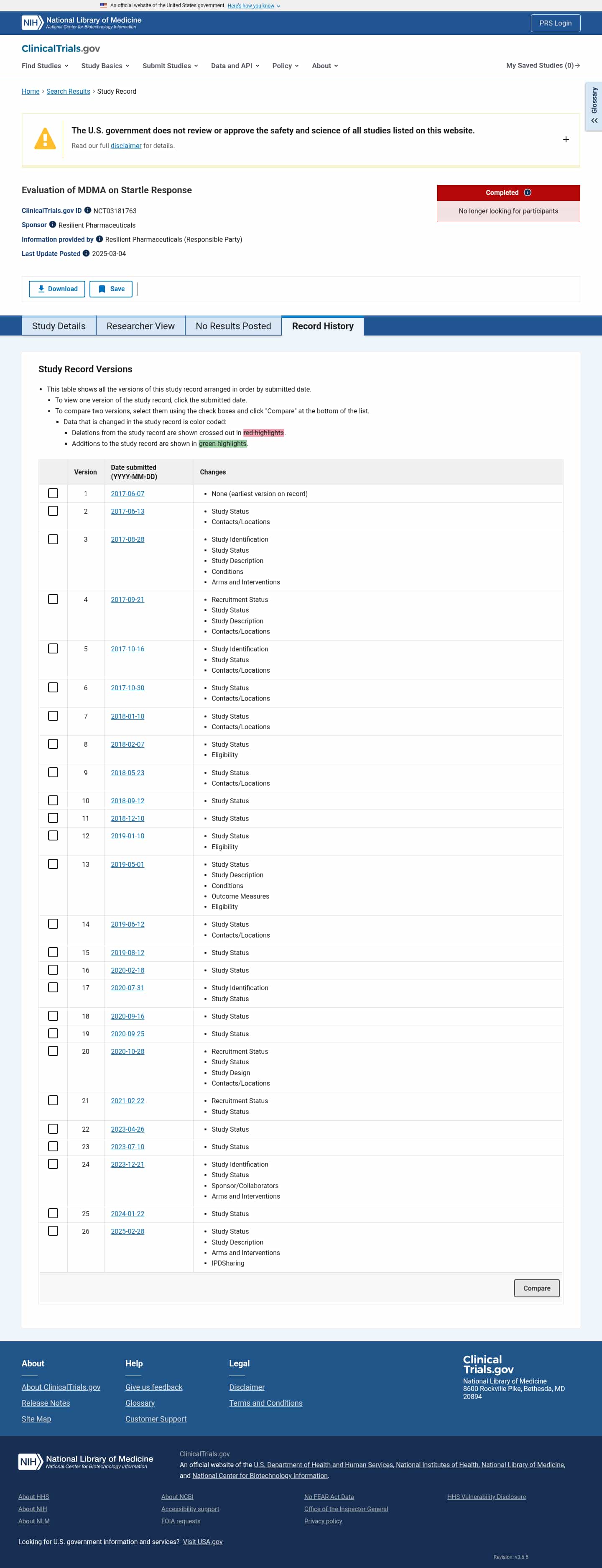 Latest website image capture