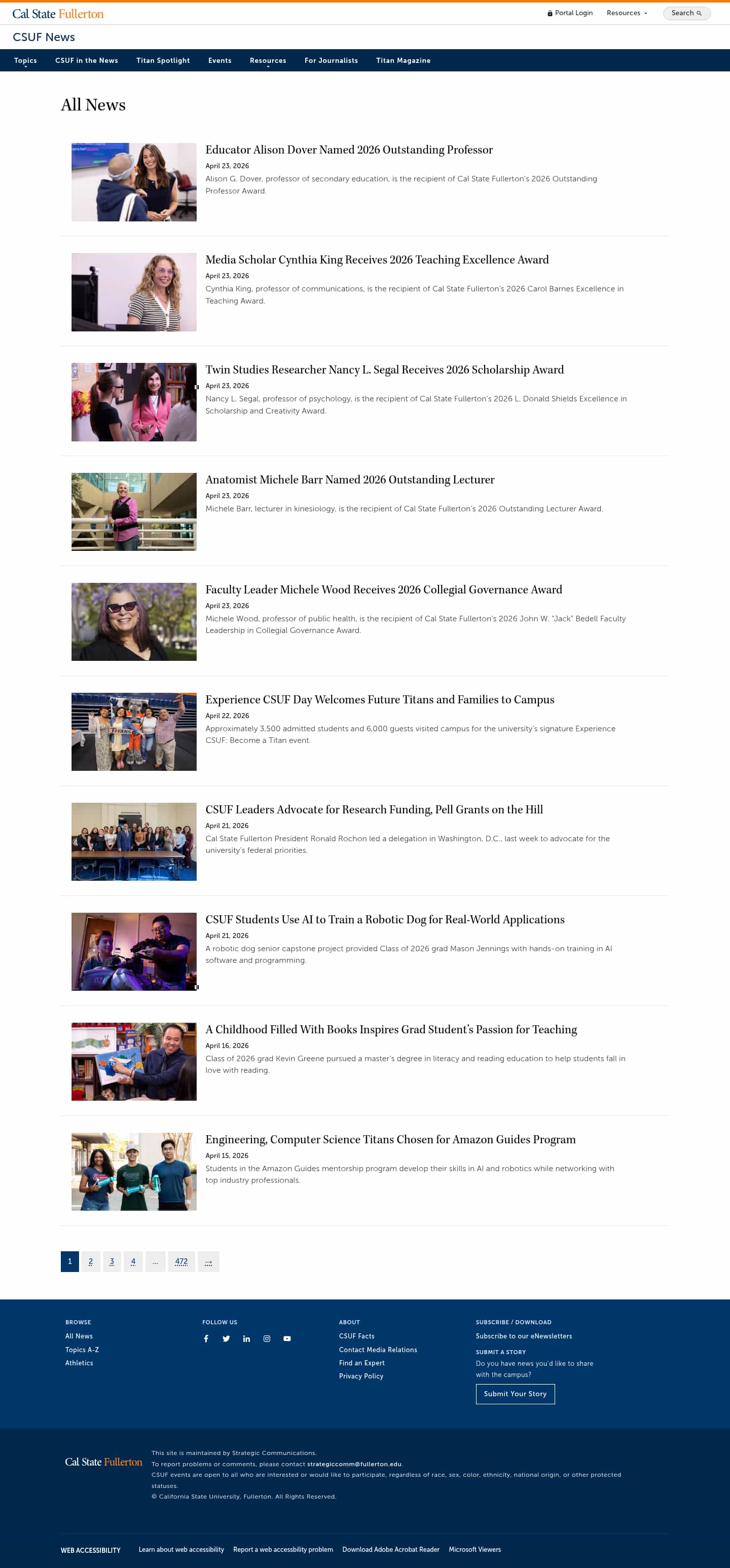 Latest website image capture