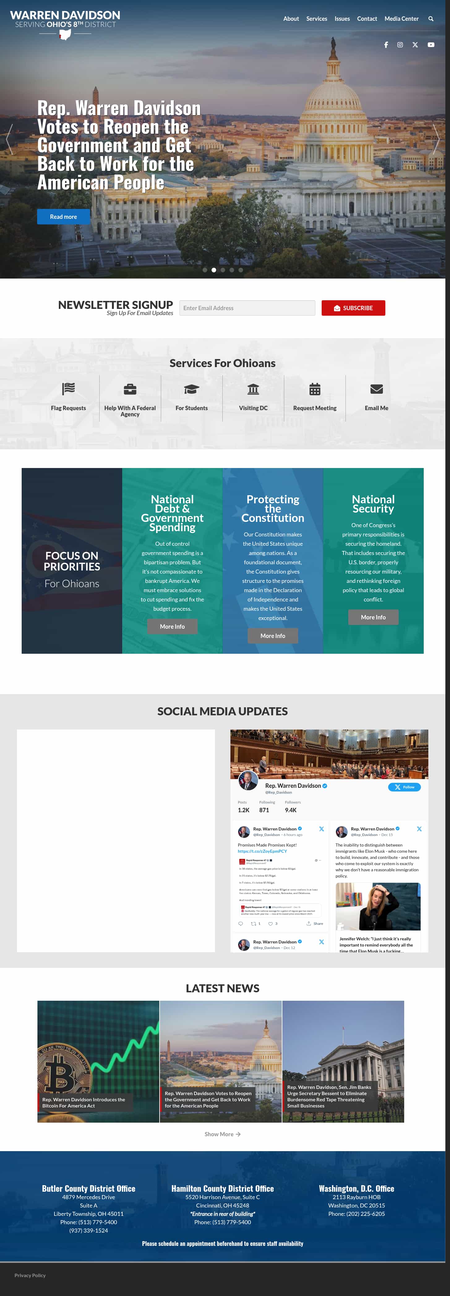 Latest website image capture