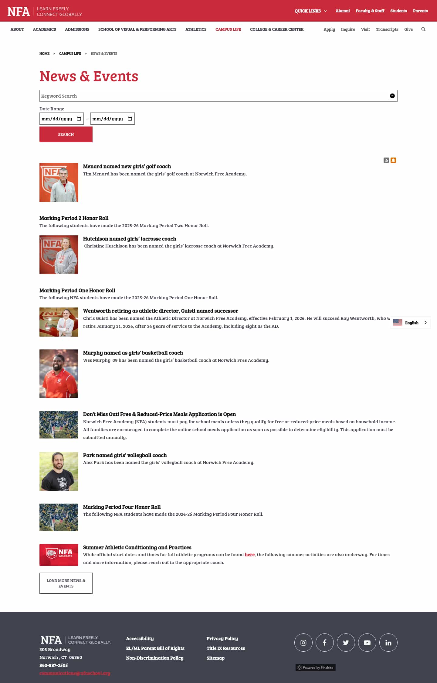 Latest website image capture