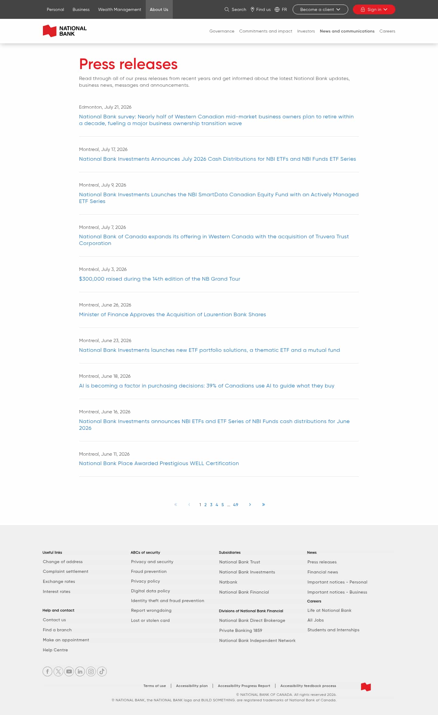 Latest website image capture