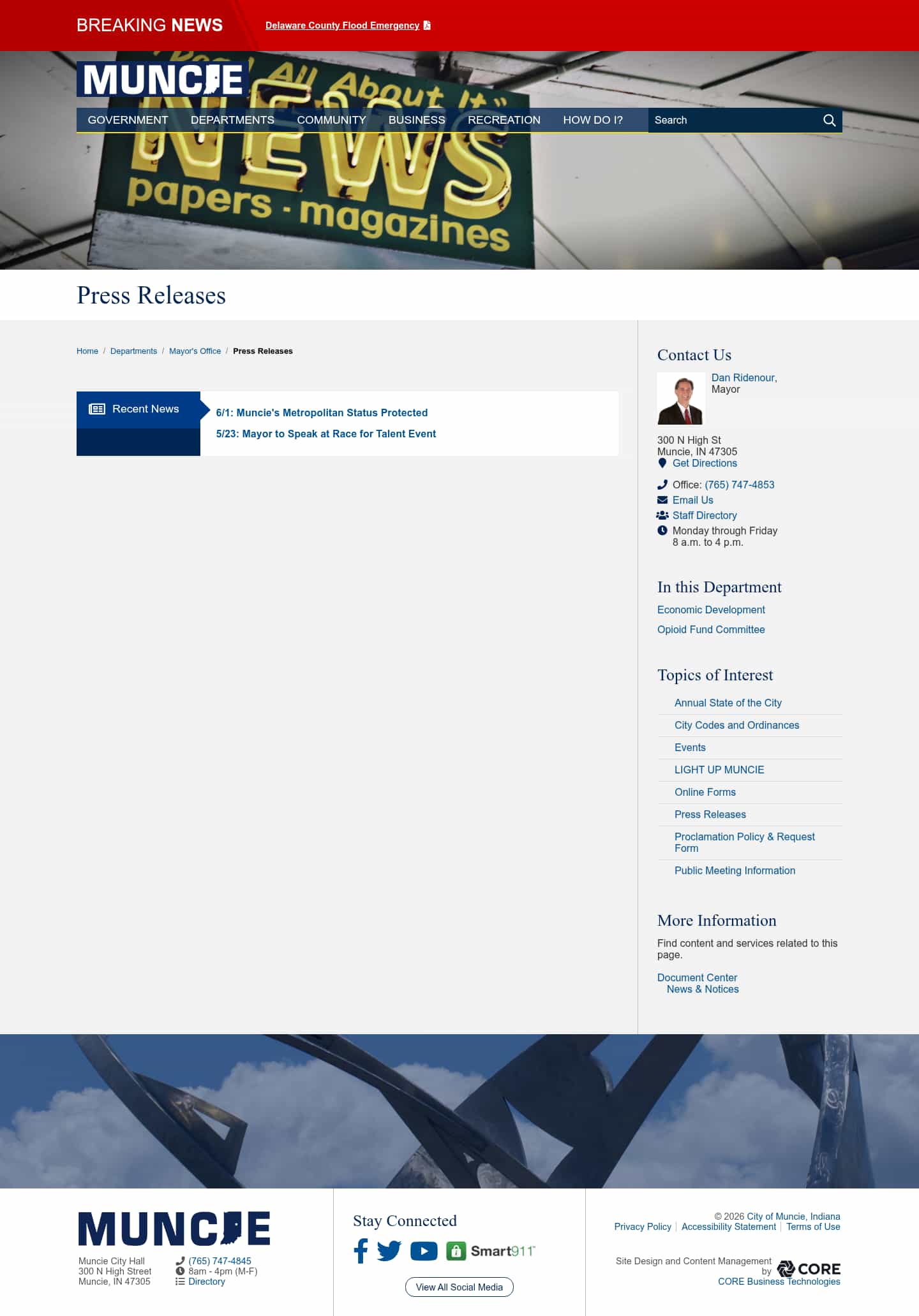 Latest website image capture