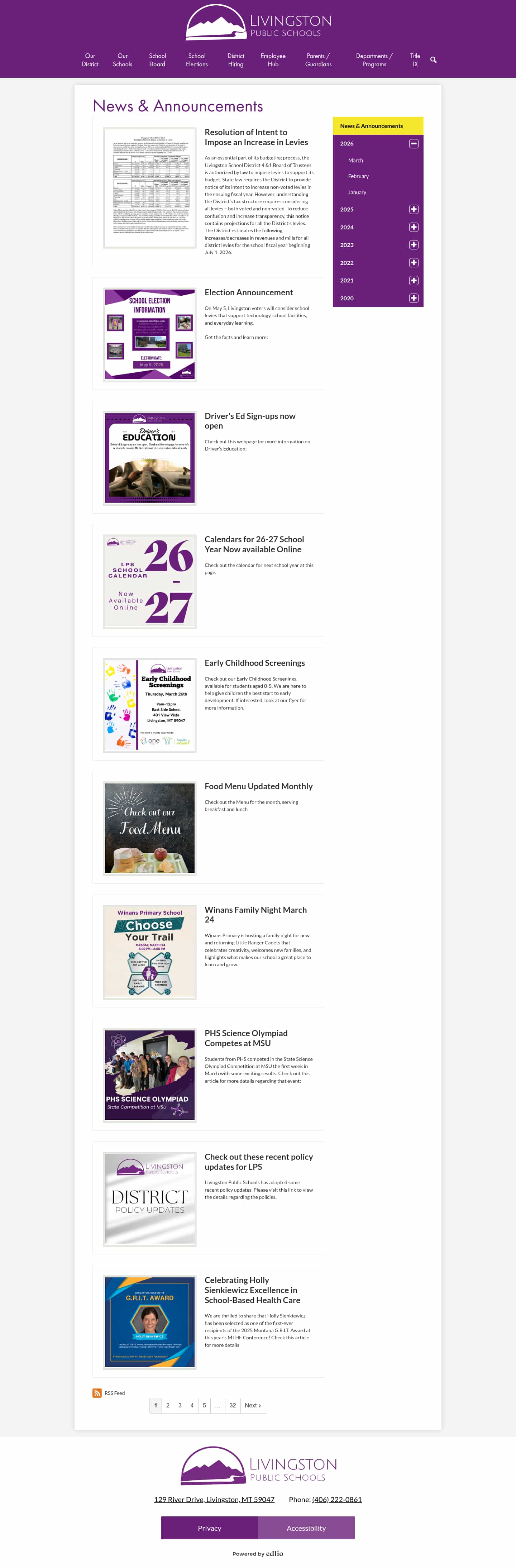 Latest website image capture