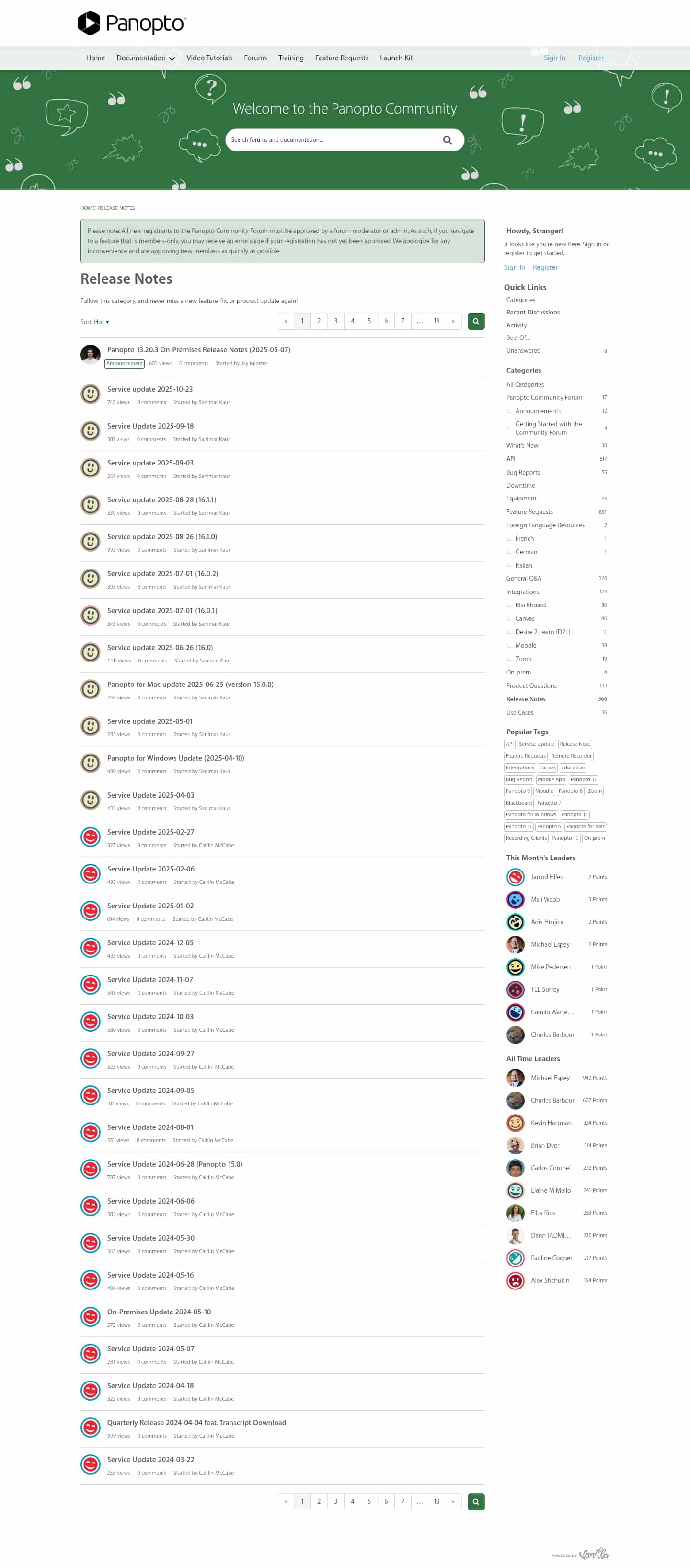 Latest website image capture