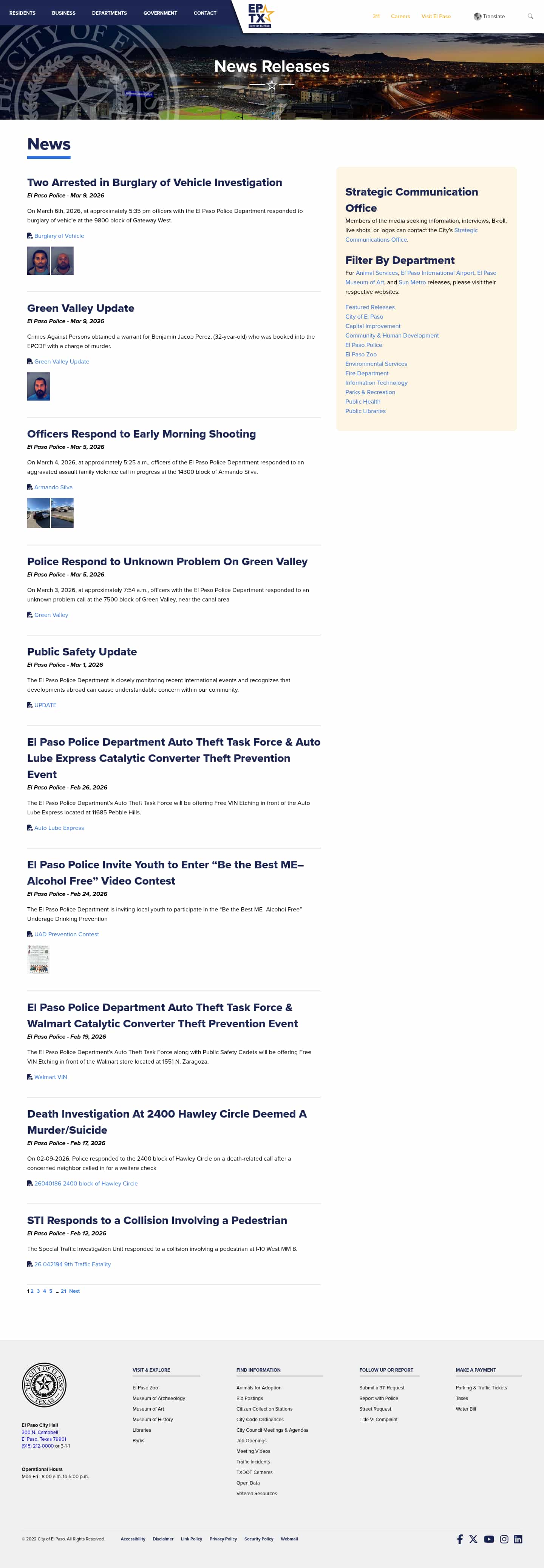 Latest website image capture