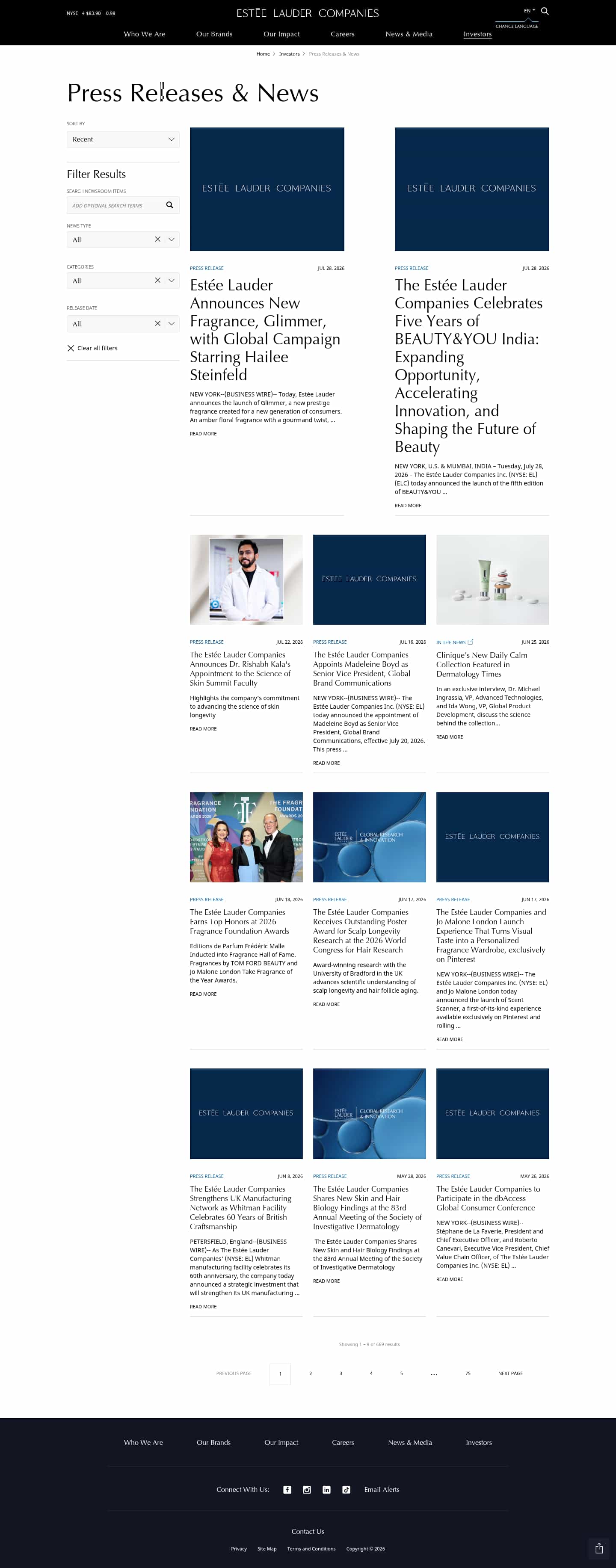 Latest website image capture