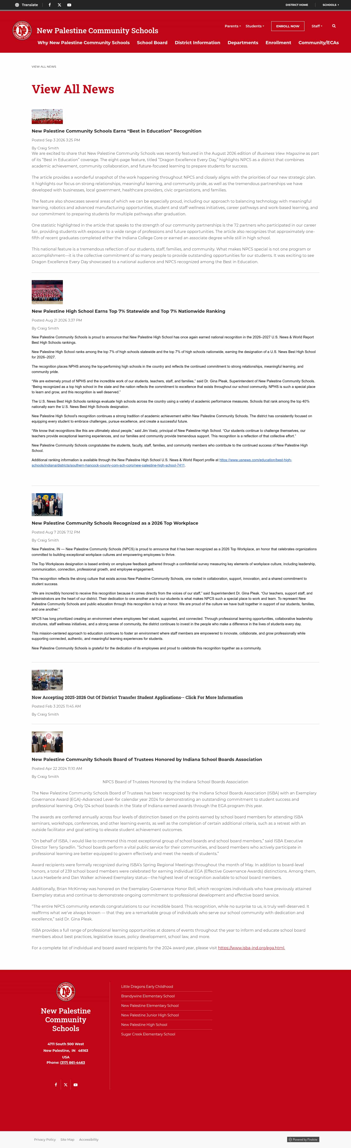 Latest website image capture
