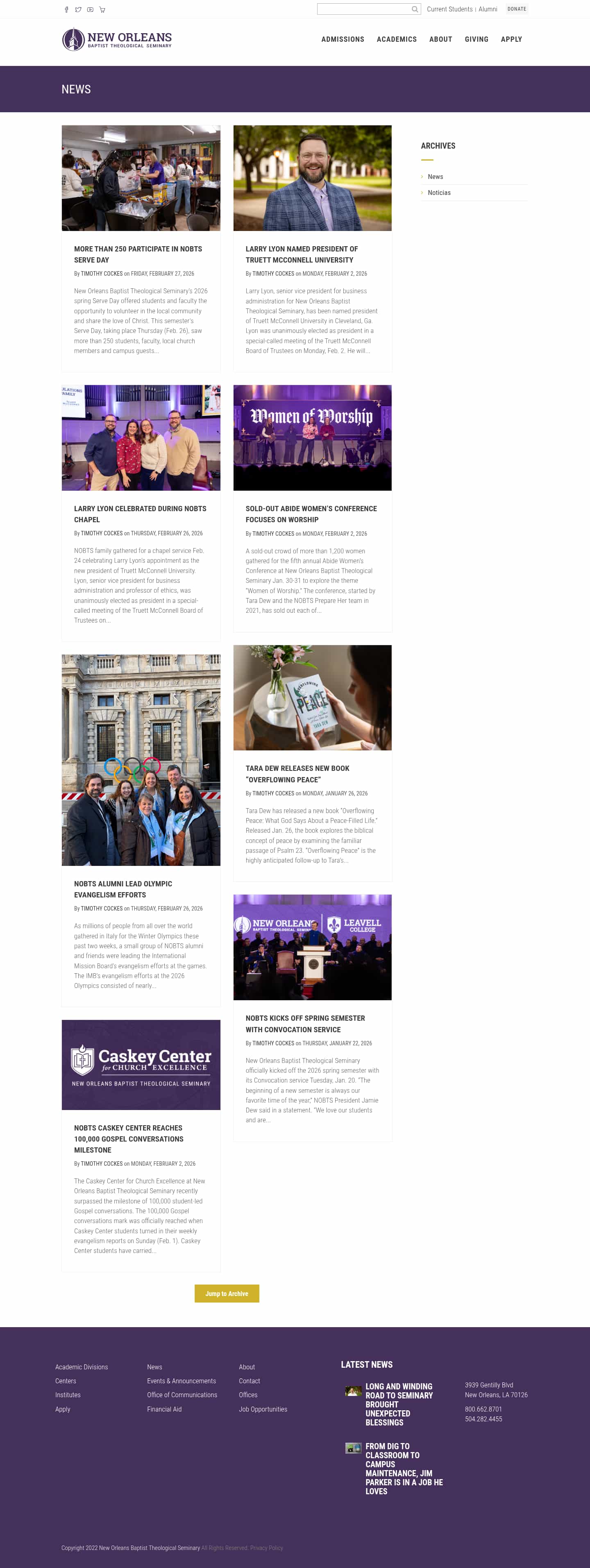 Latest website image capture