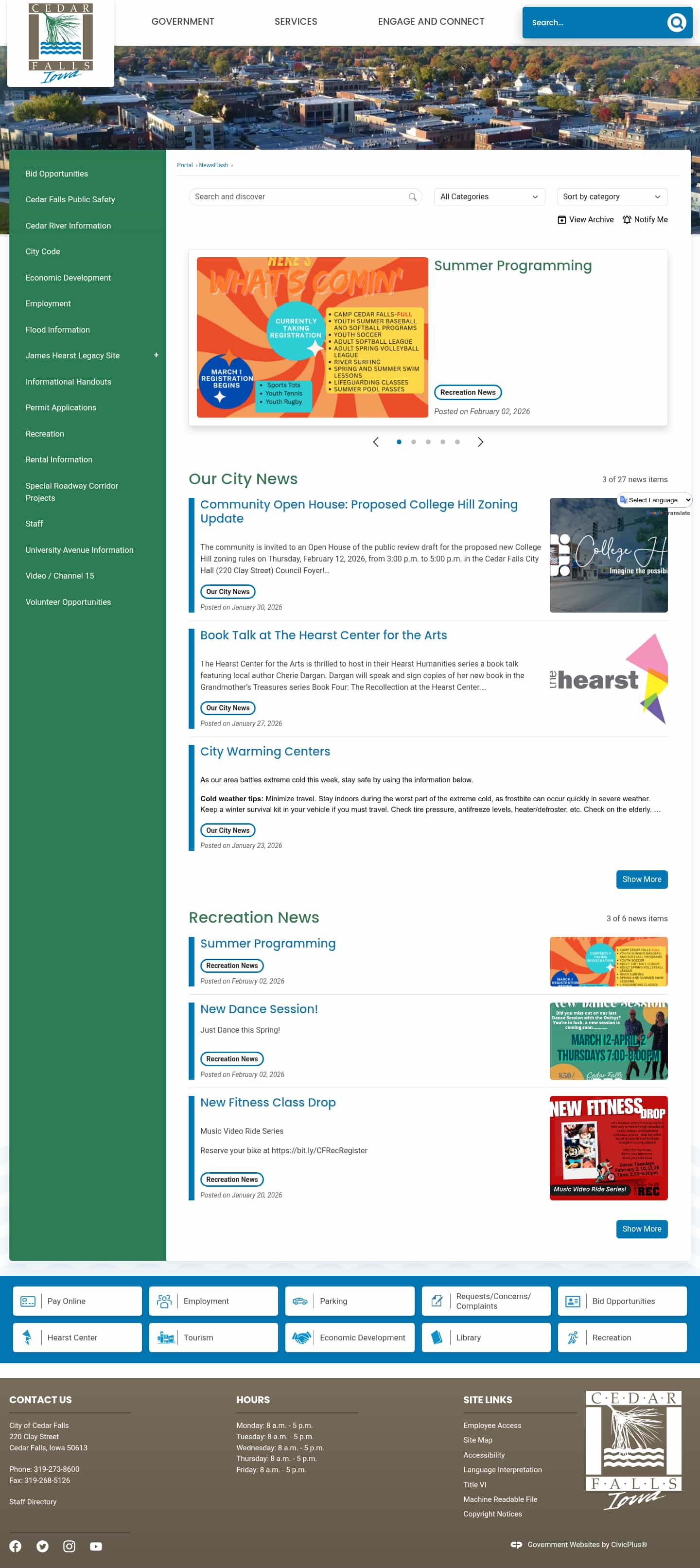 Latest website image capture