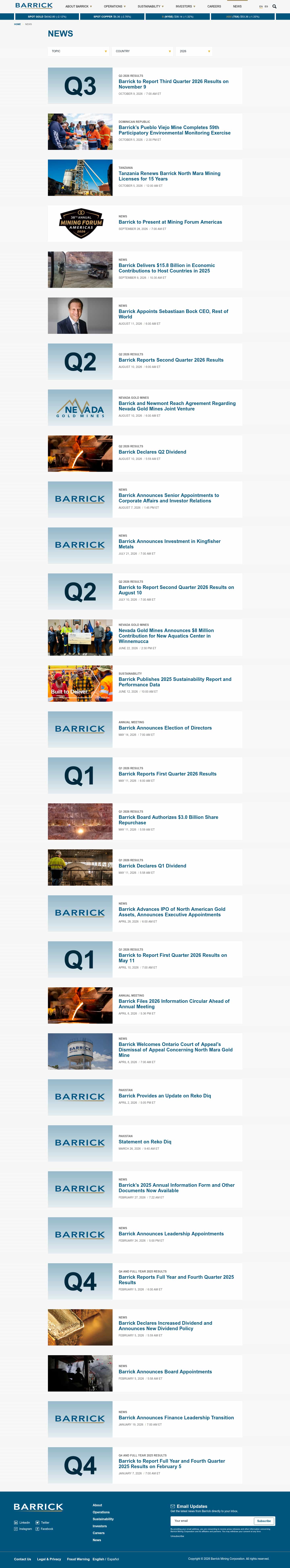 Latest website image capture