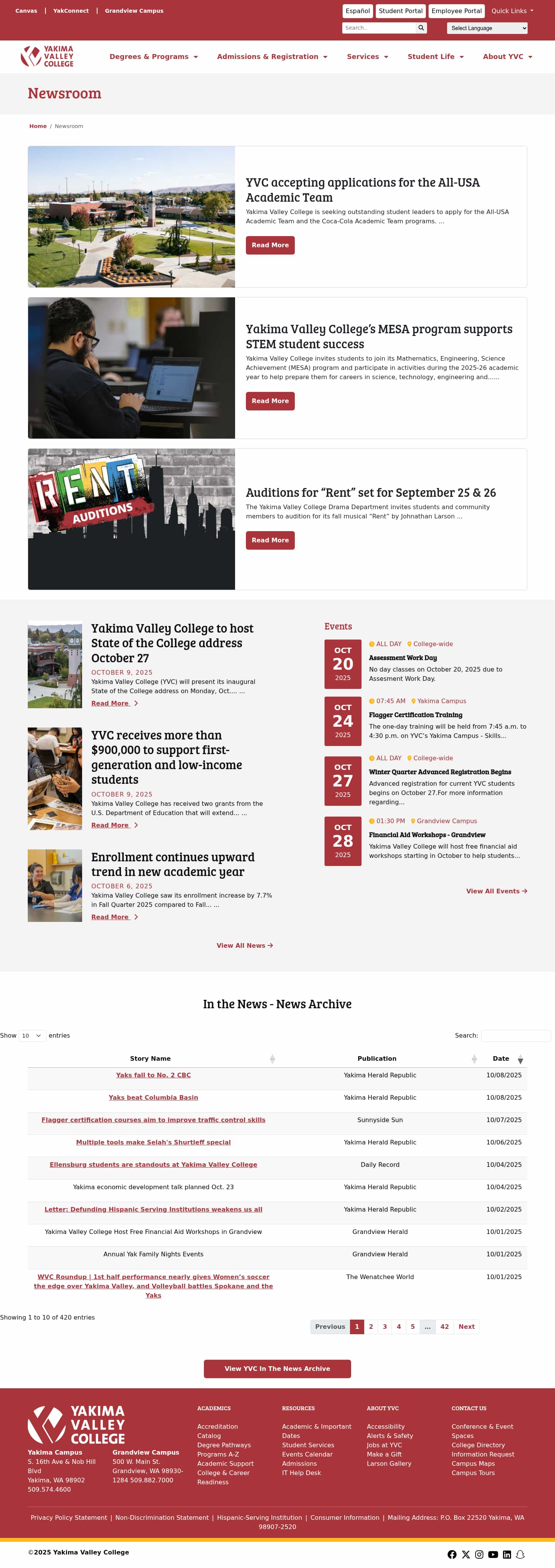 Latest website image capture