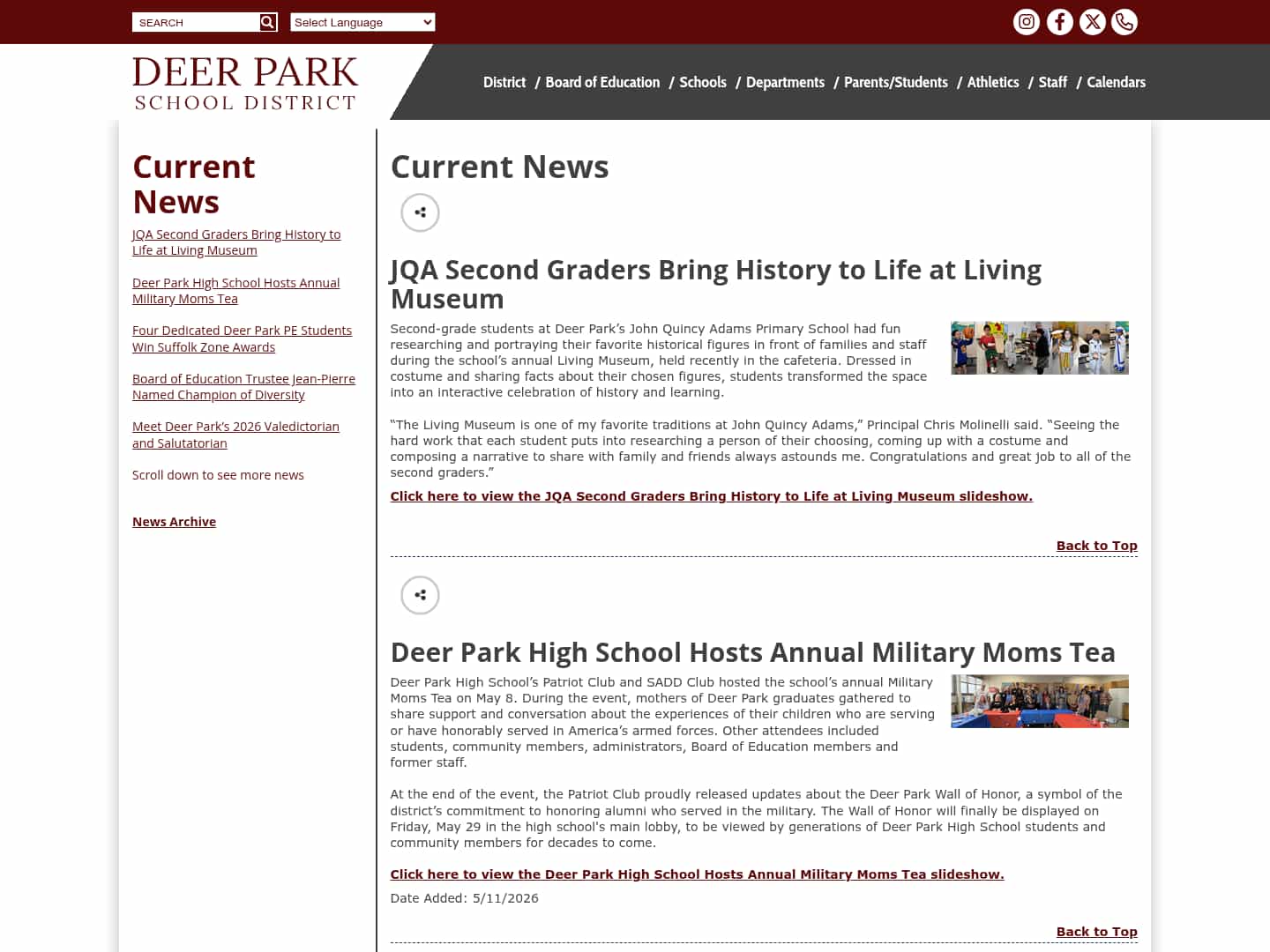 Latest website image capture