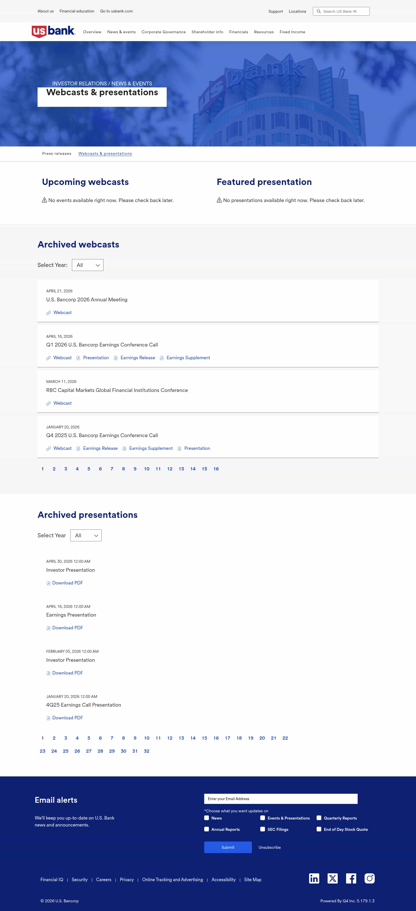 Latest website image capture