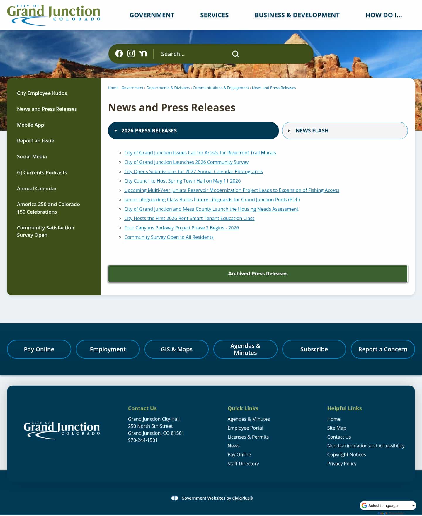 Latest website image capture