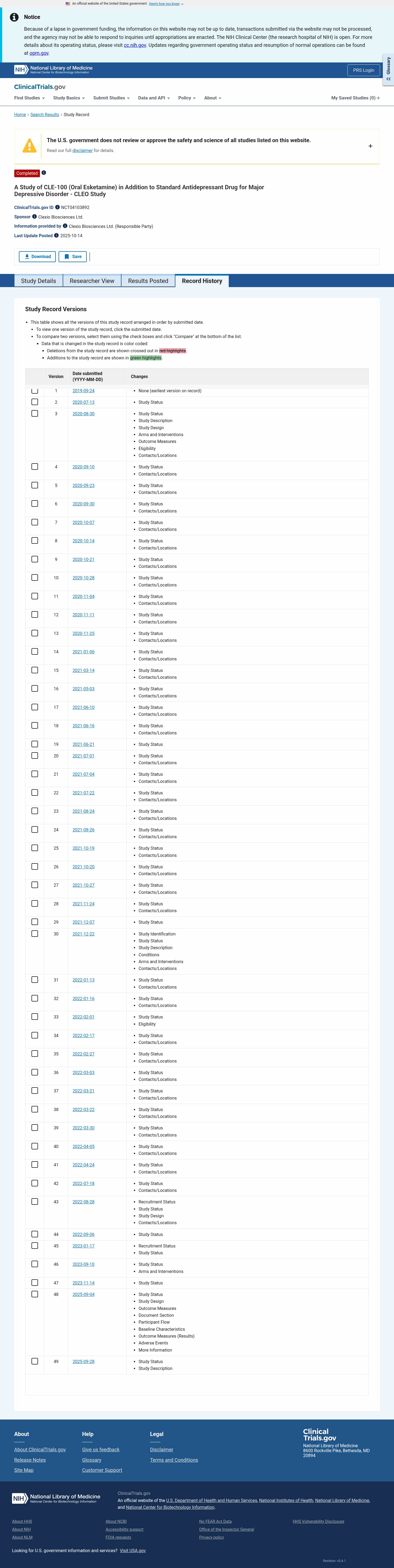 Latest website image capture