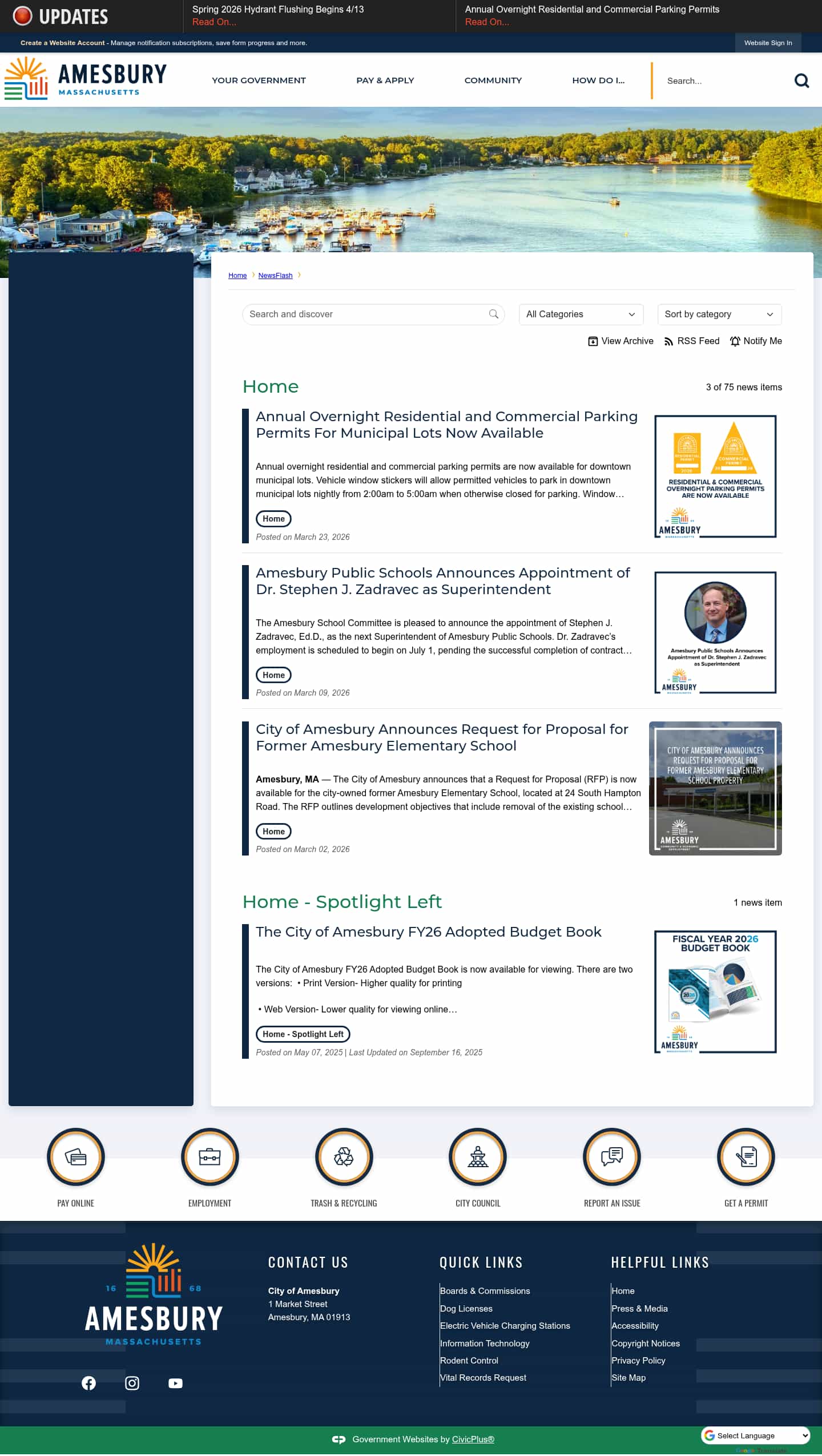Latest website image capture