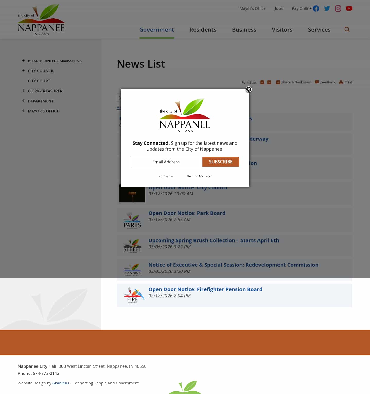 Latest website image capture