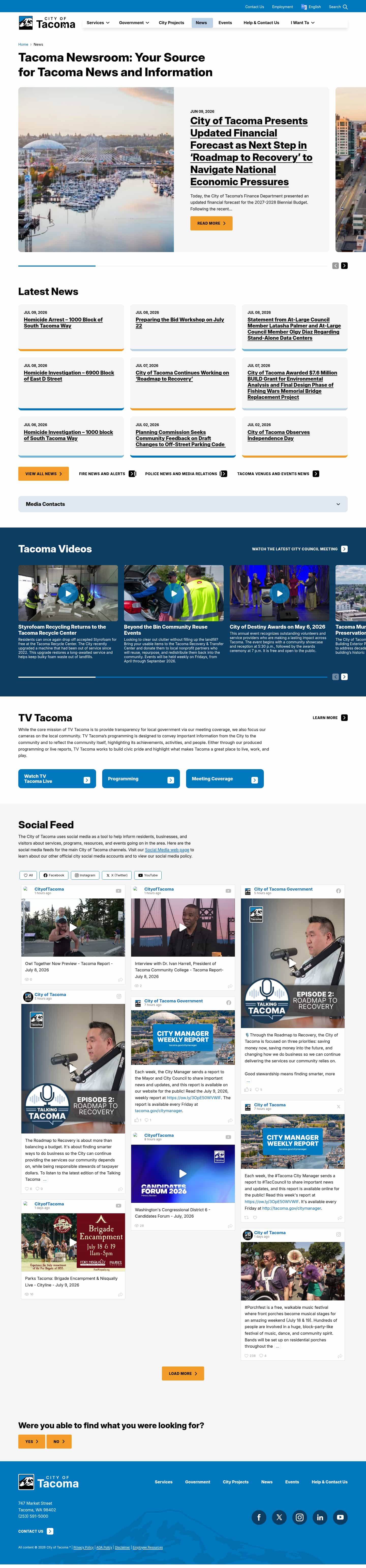 Latest website image capture