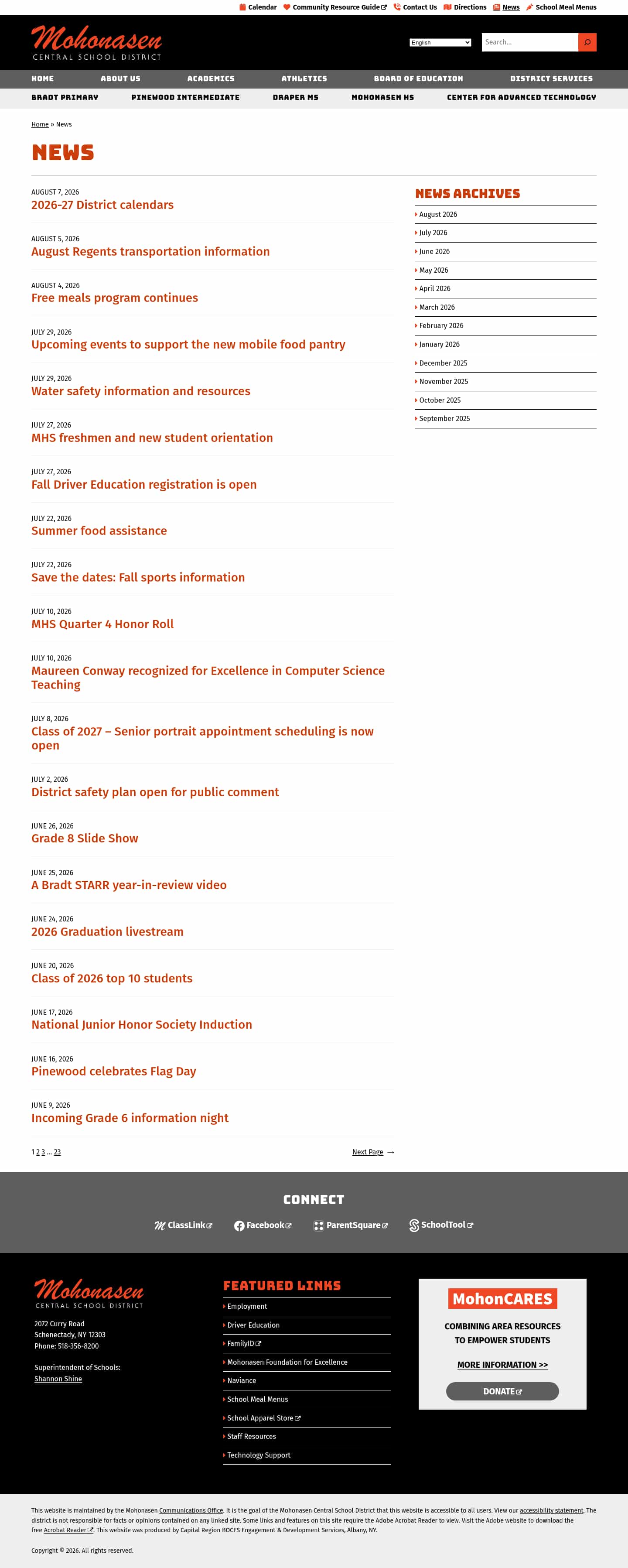 Latest website image capture