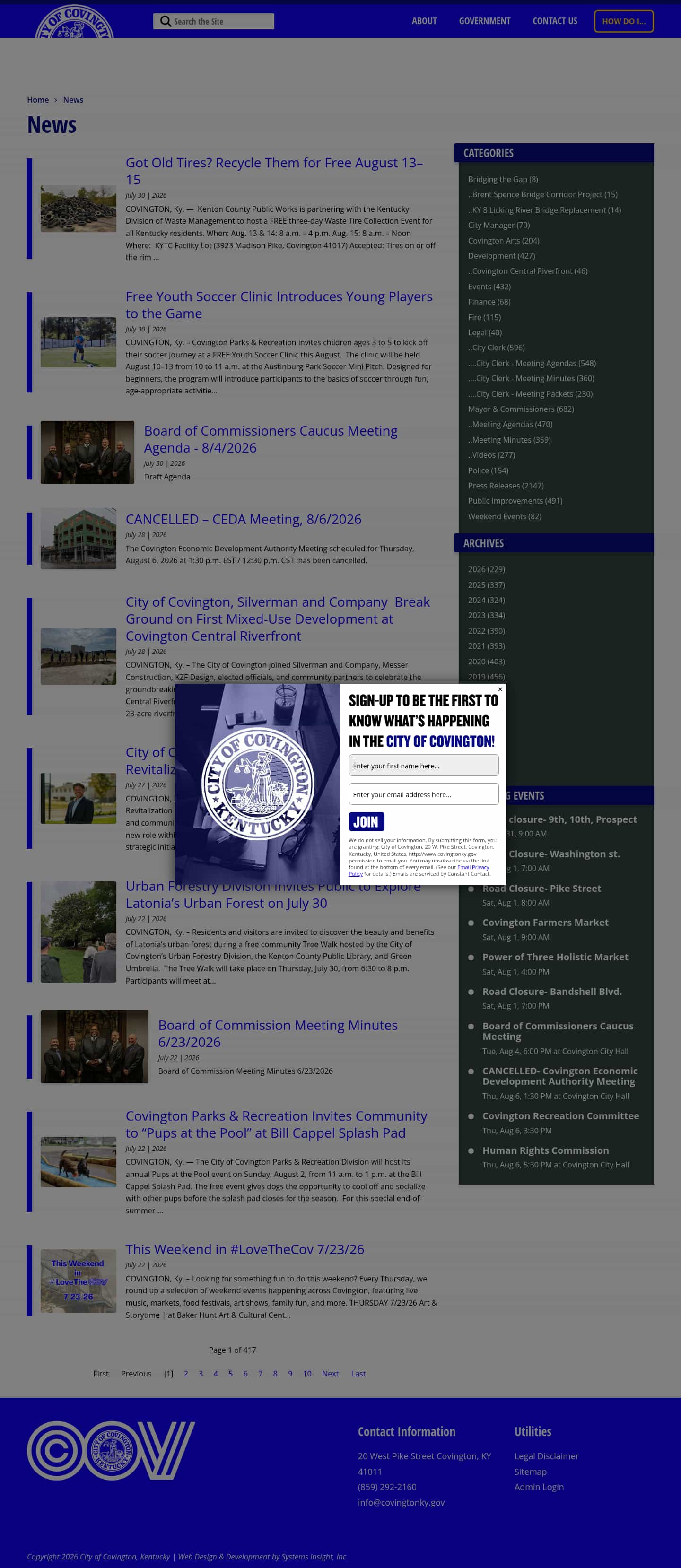 Latest website image capture