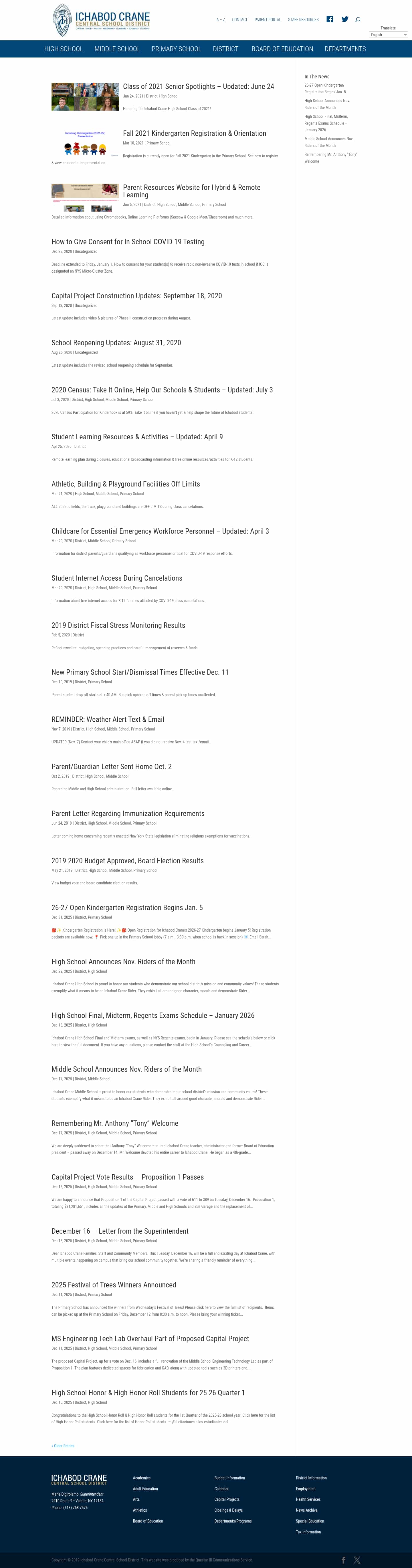 Latest website image capture