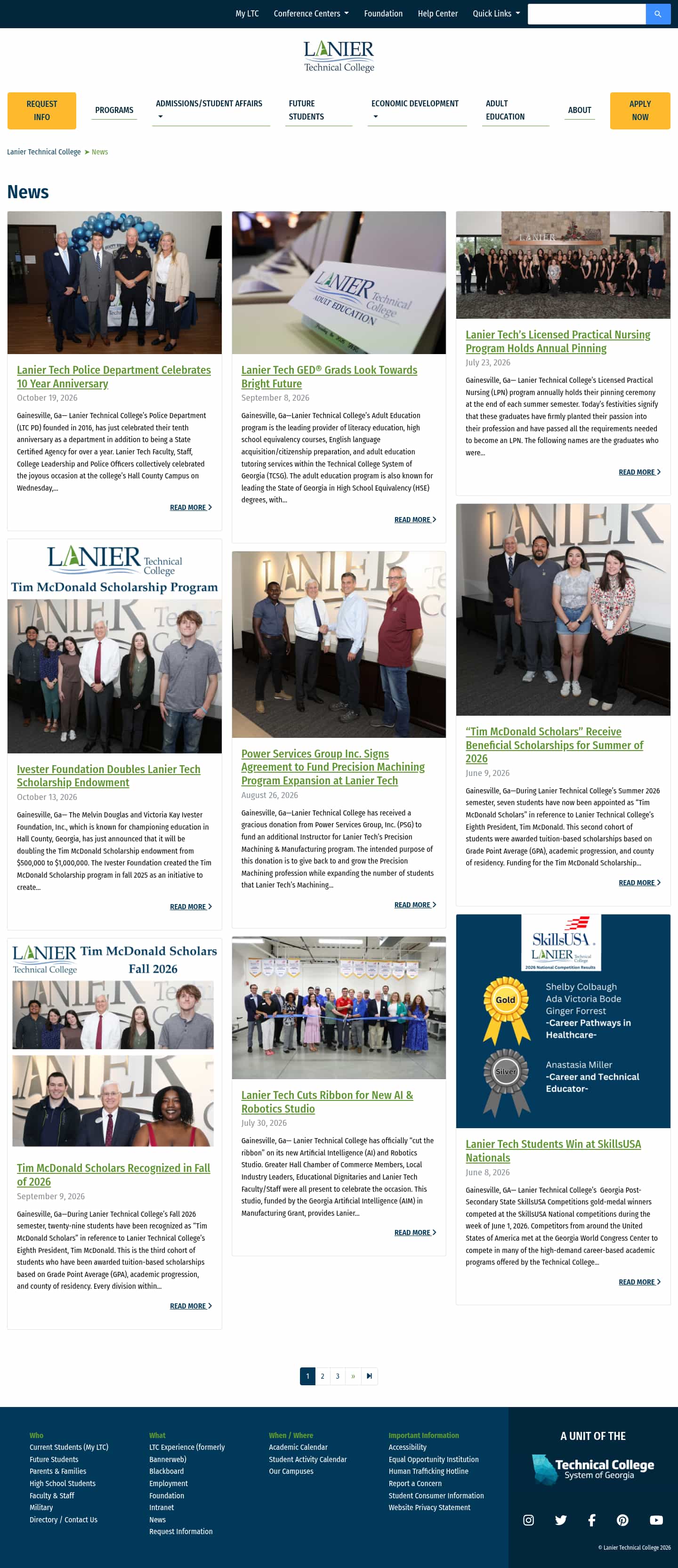 Latest website image capture
