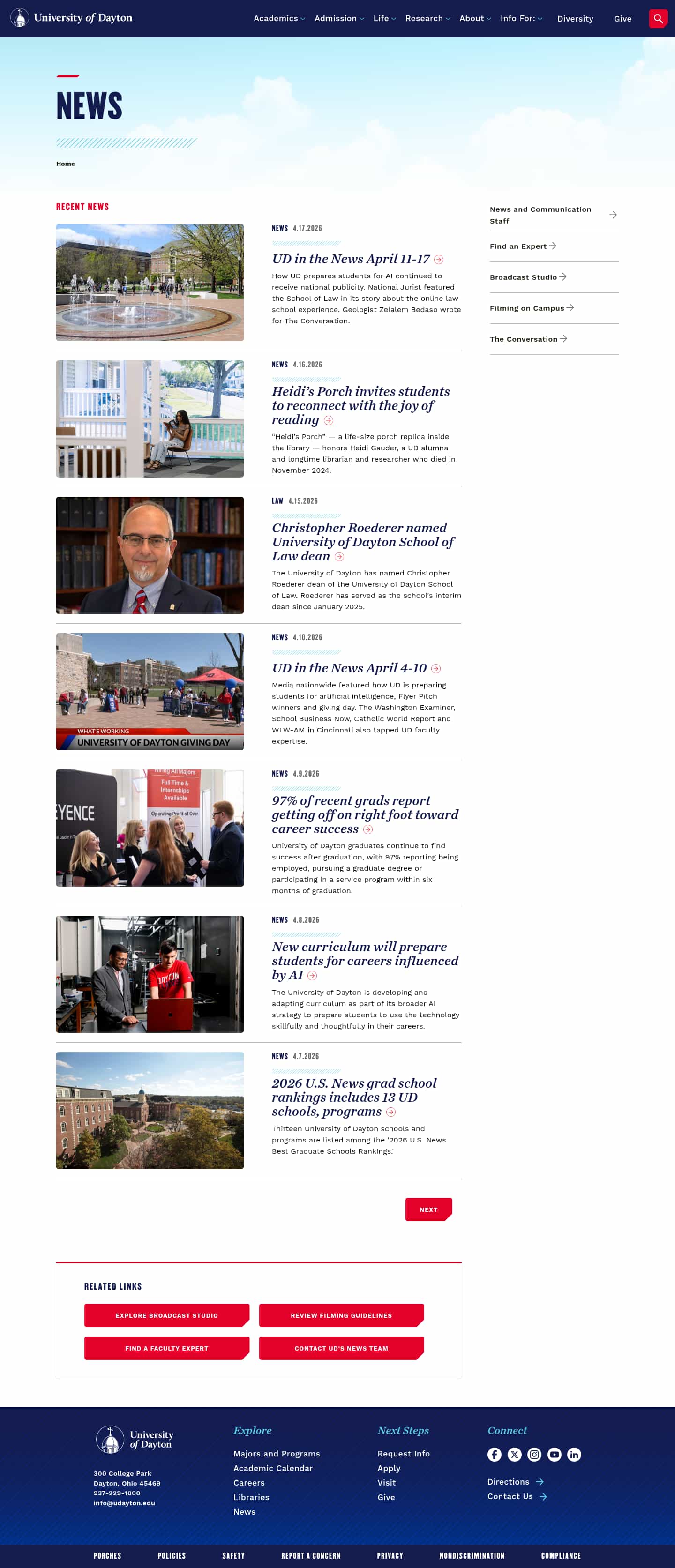 Latest website image capture