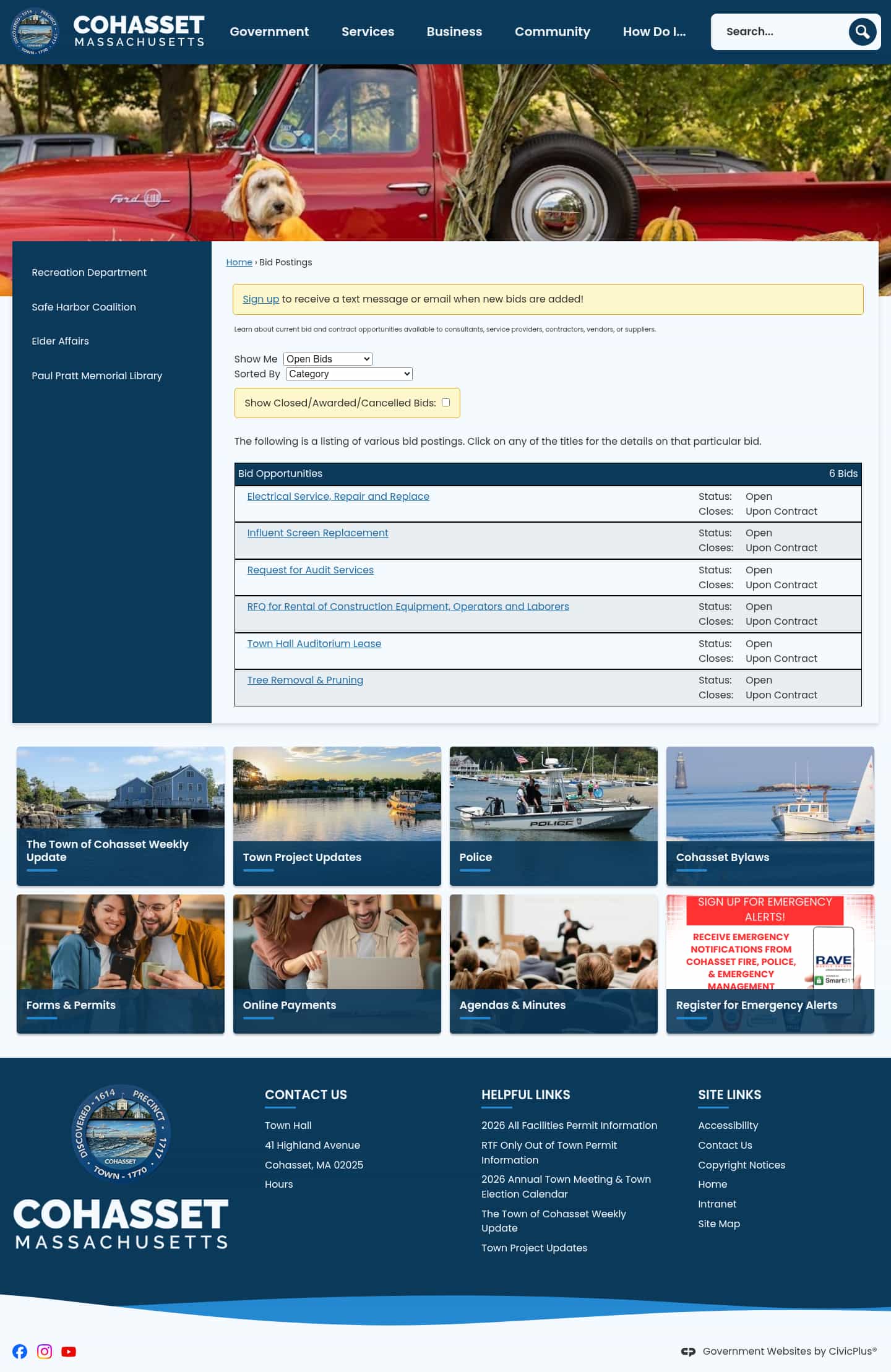 Latest website image capture