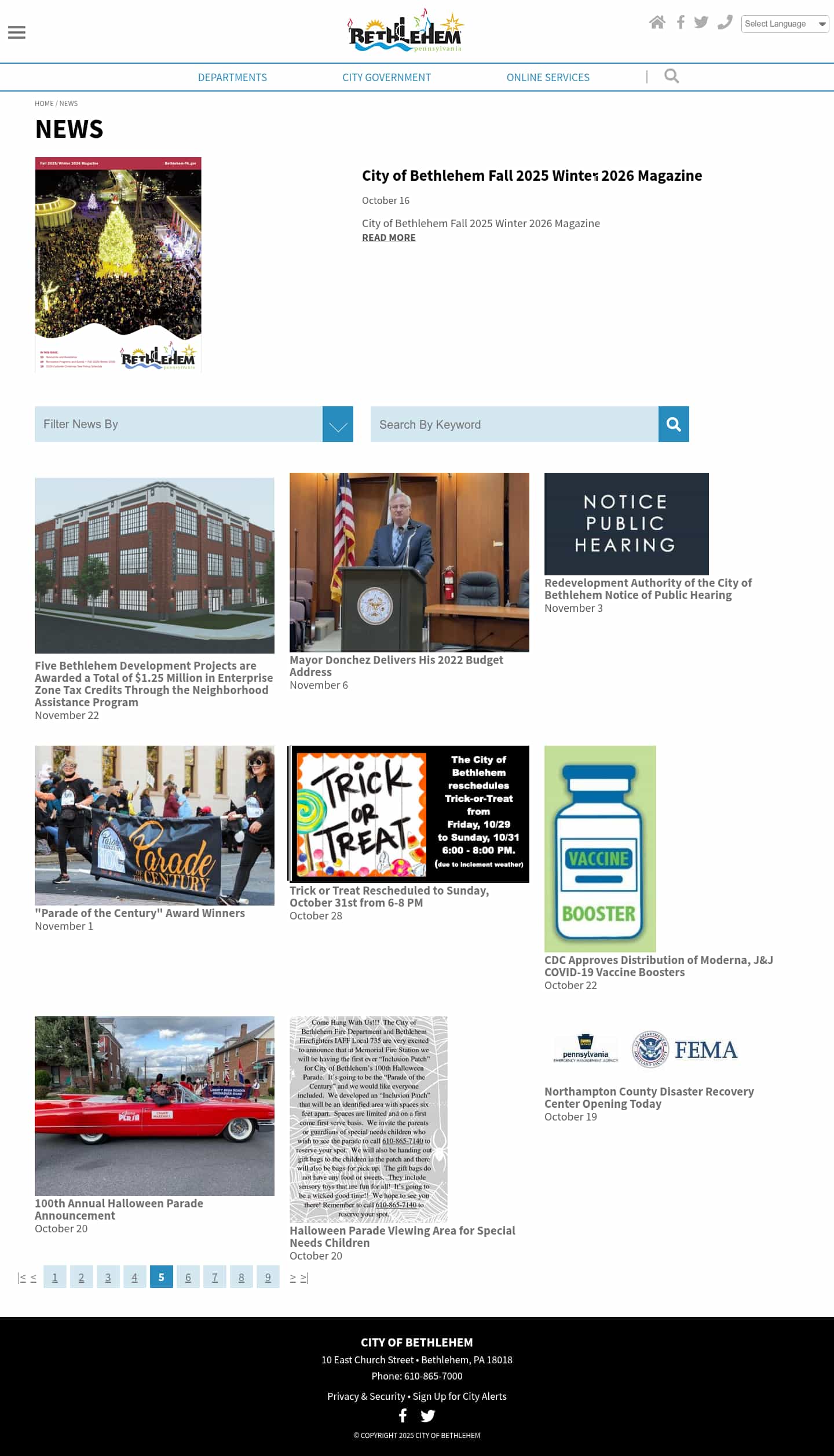 Latest website image capture
