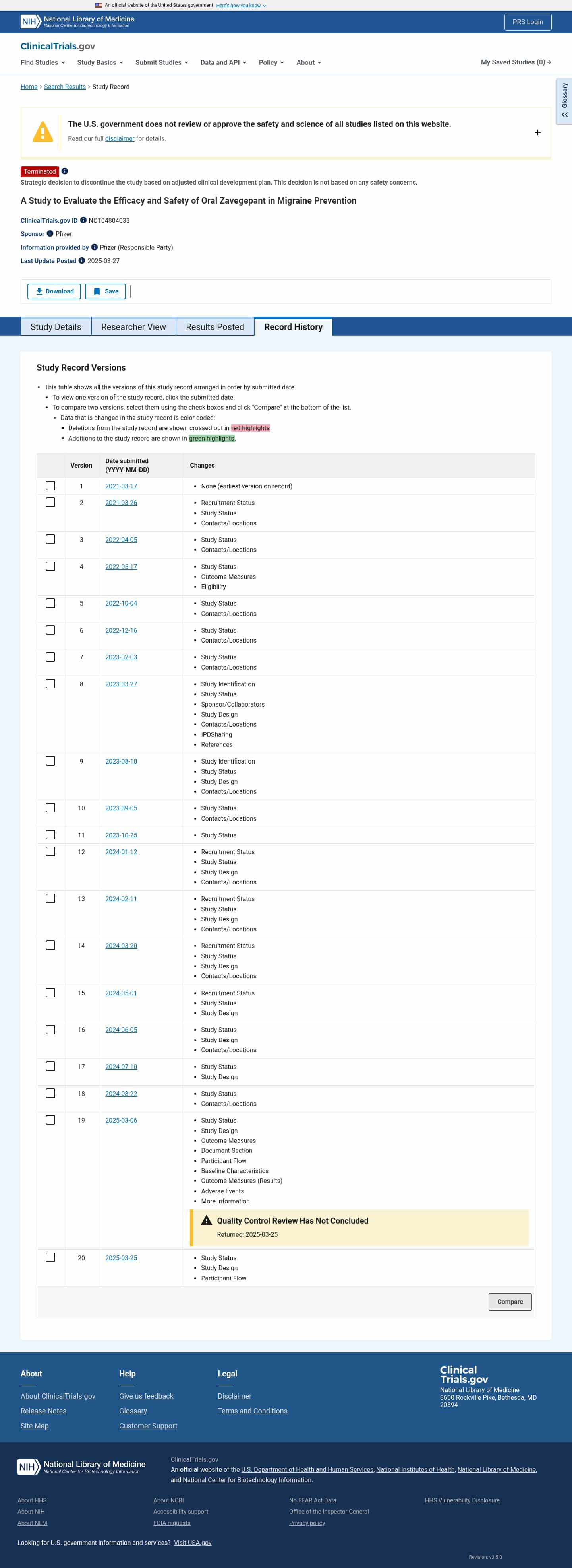 Latest website image capture