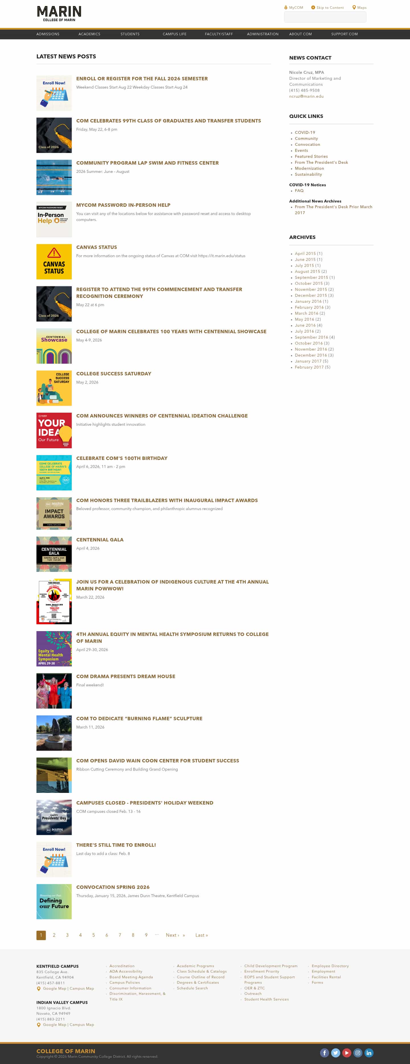 Latest website image capture