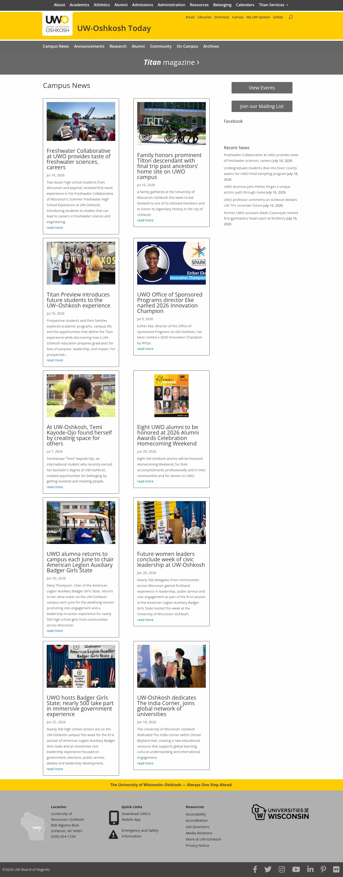 Latest website image capture
