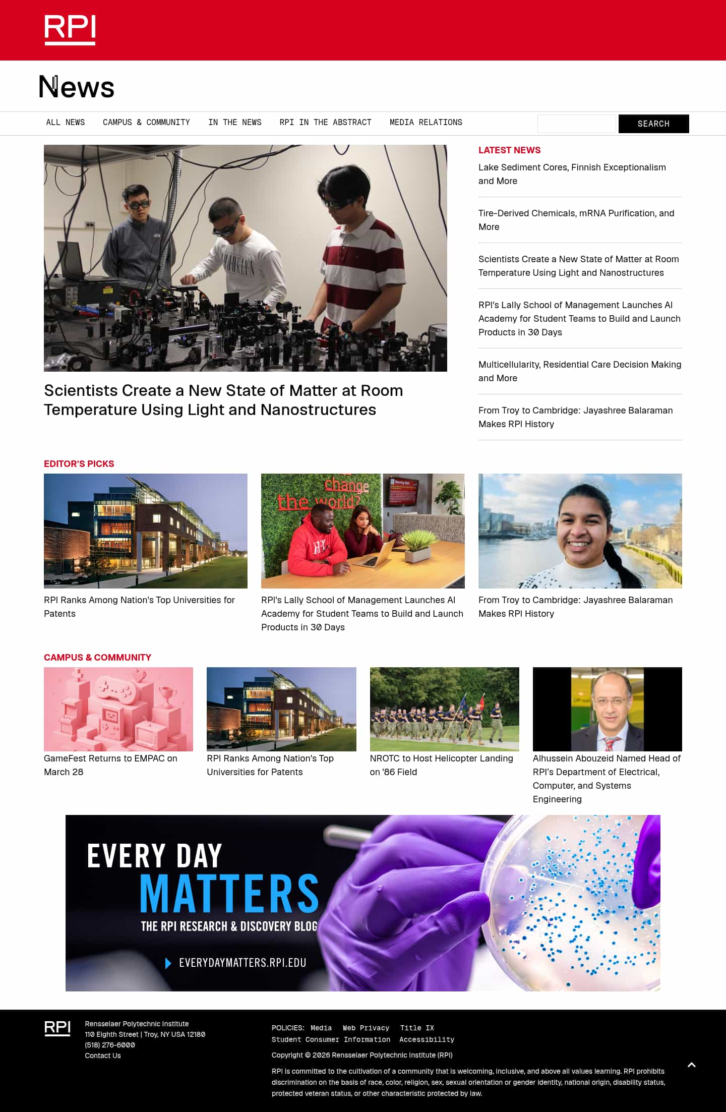 Latest website image capture