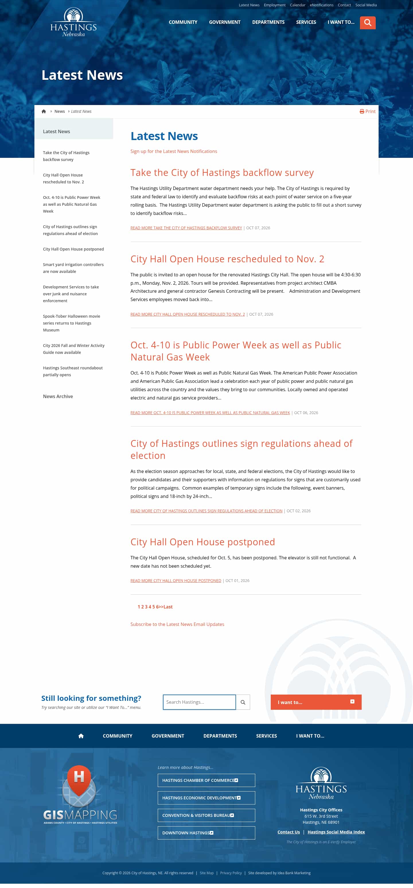 Latest website image capture