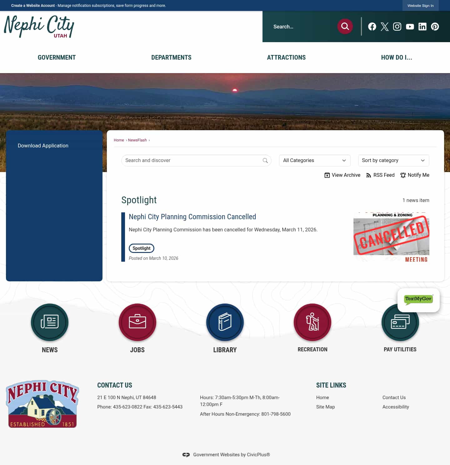 Latest website image capture