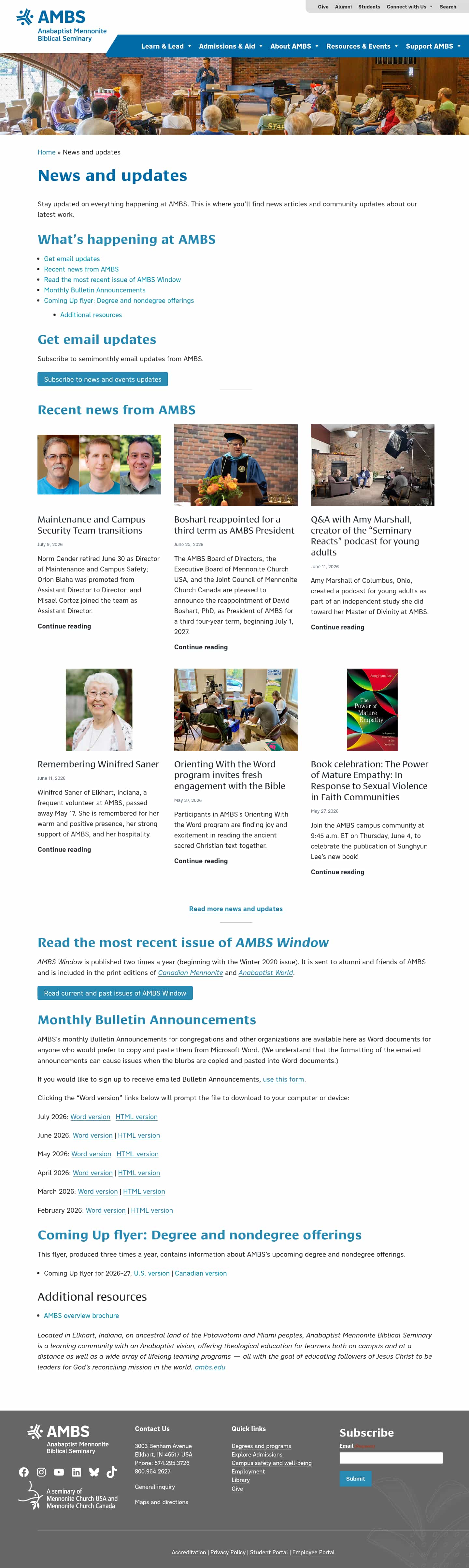 Latest website image capture