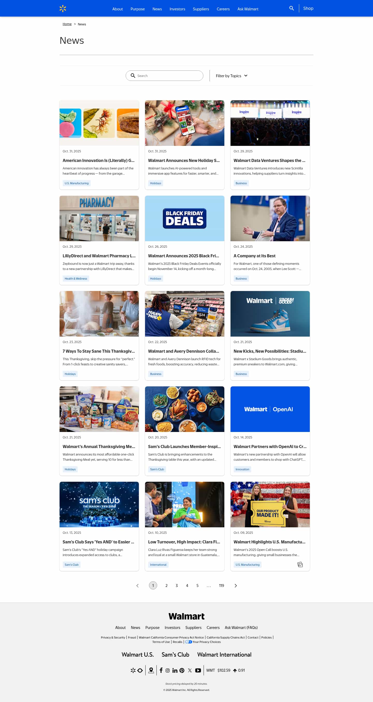 Latest website image capture