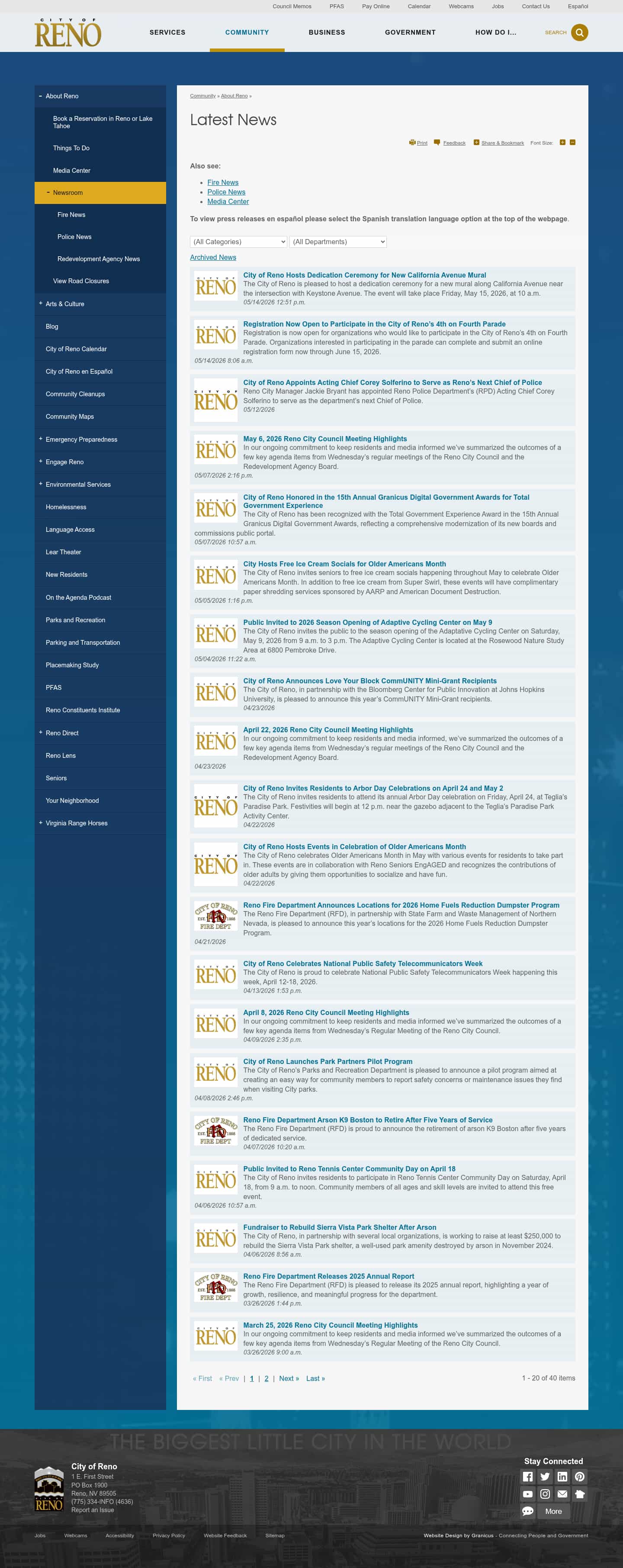 Latest website image capture