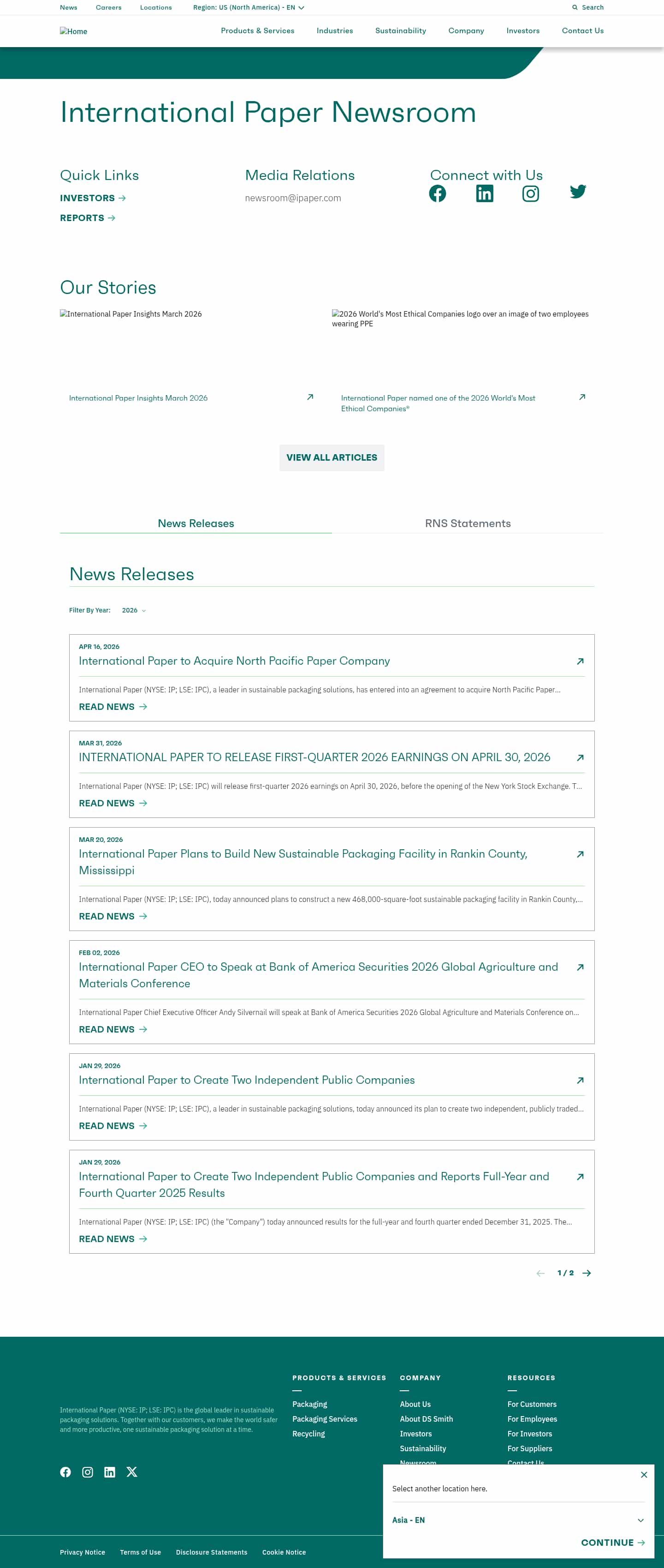 Latest website image capture